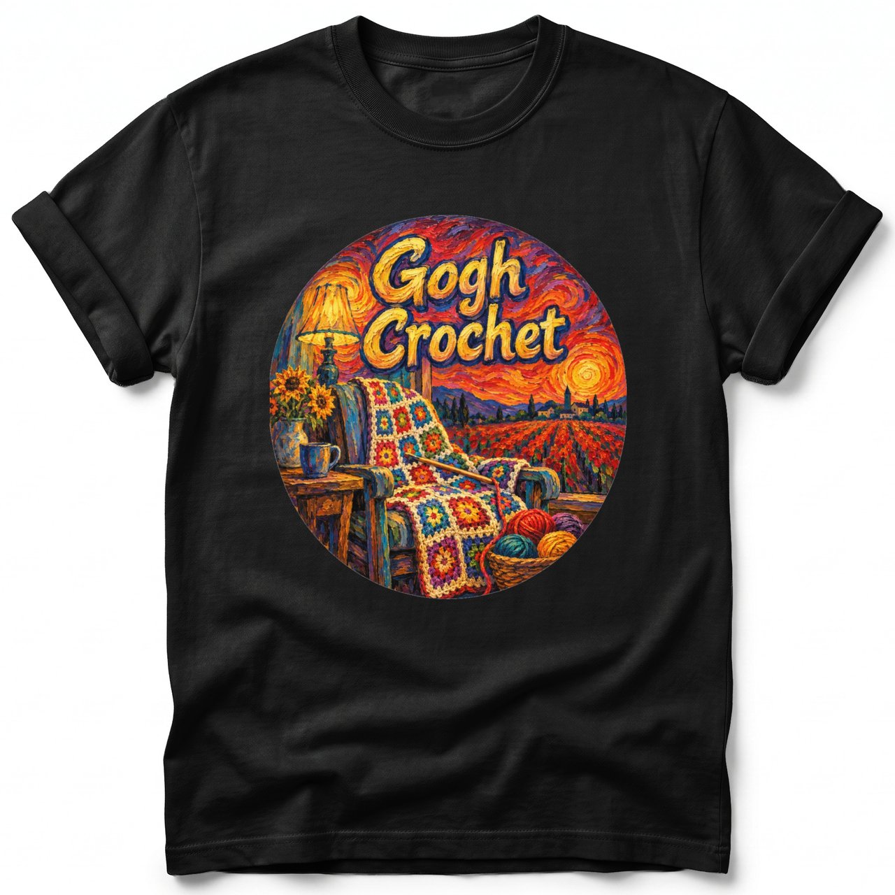 Gogh Crochet ~ Comfort Colors Premium Tee