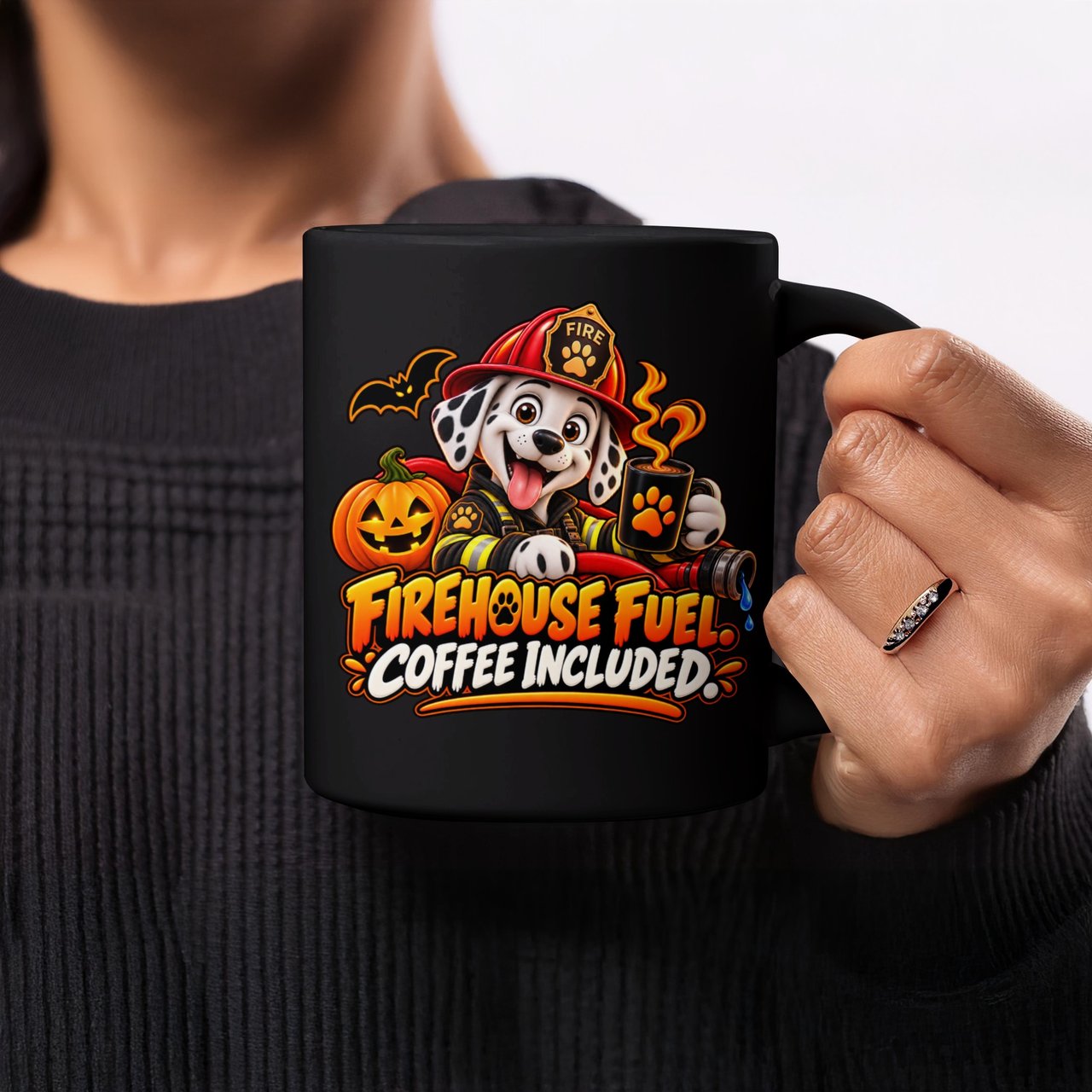 Firehouse Fuel Dalmatian Mug