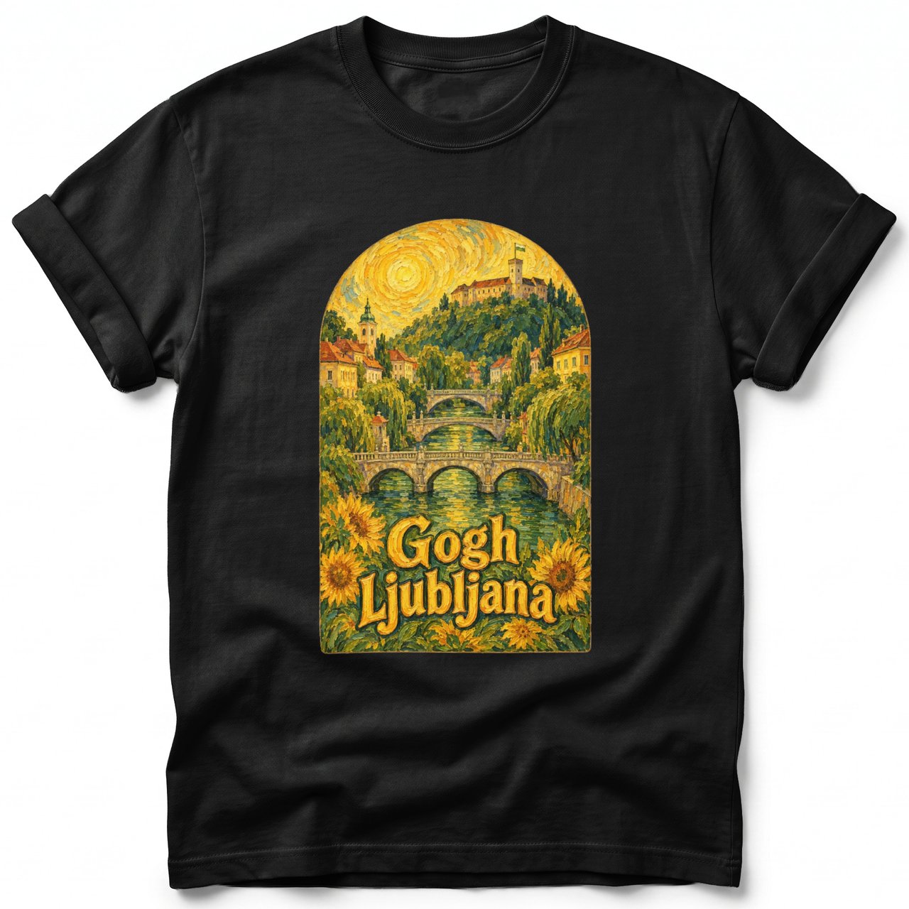 Gogh Ljubljana ~ Comfort Colors Premium Tee