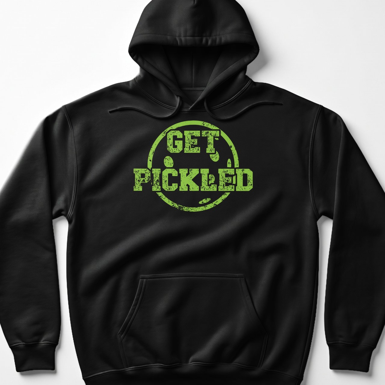 Pickleball Gildan Fleece Hoodie, Get Pickled, Court Pullover