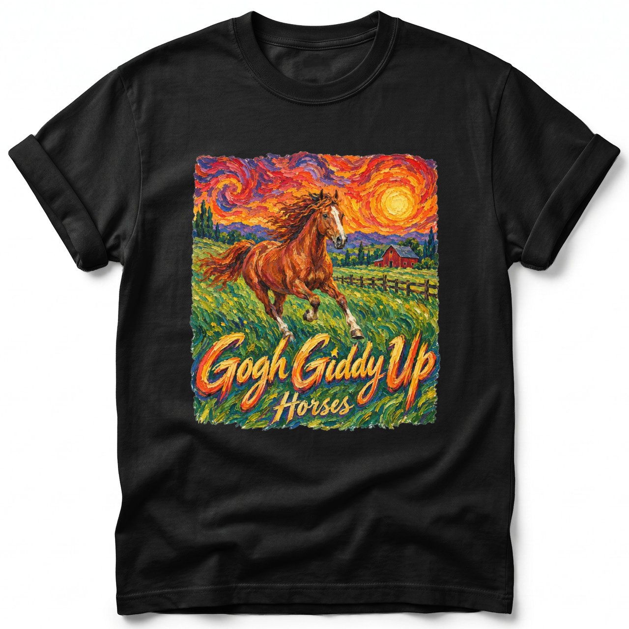 Gogh Giddy Up ~ Comfort Colors Premium Tee