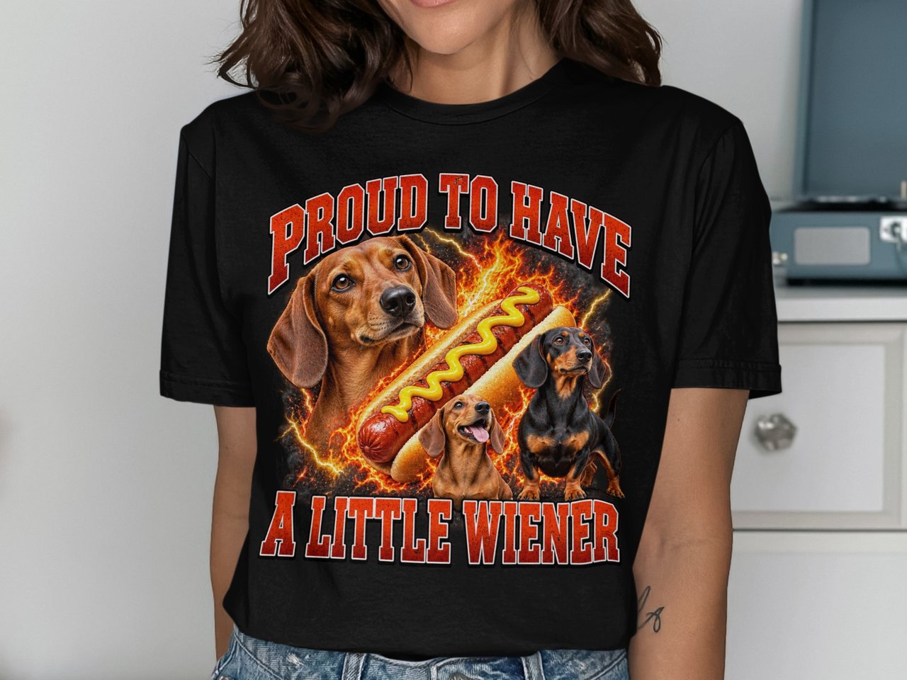 Proud To Have A Little Wiener Tee