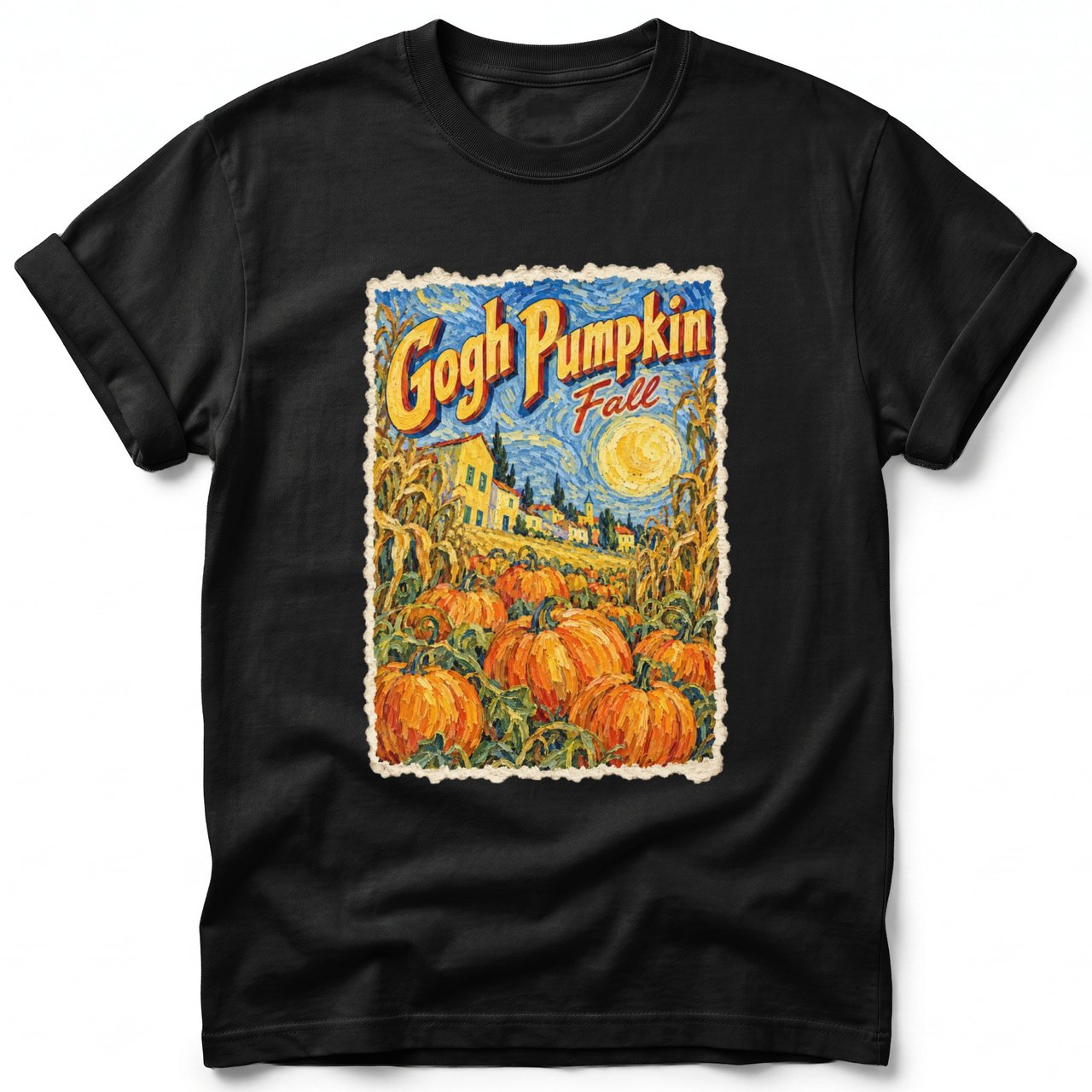 Gogh Pumpkin ~ Comfort Colors Premium Tee