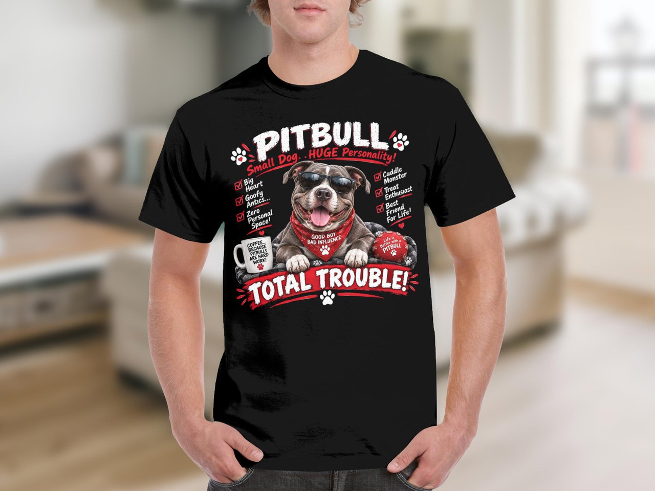 Pitbull Total Trouble Tee