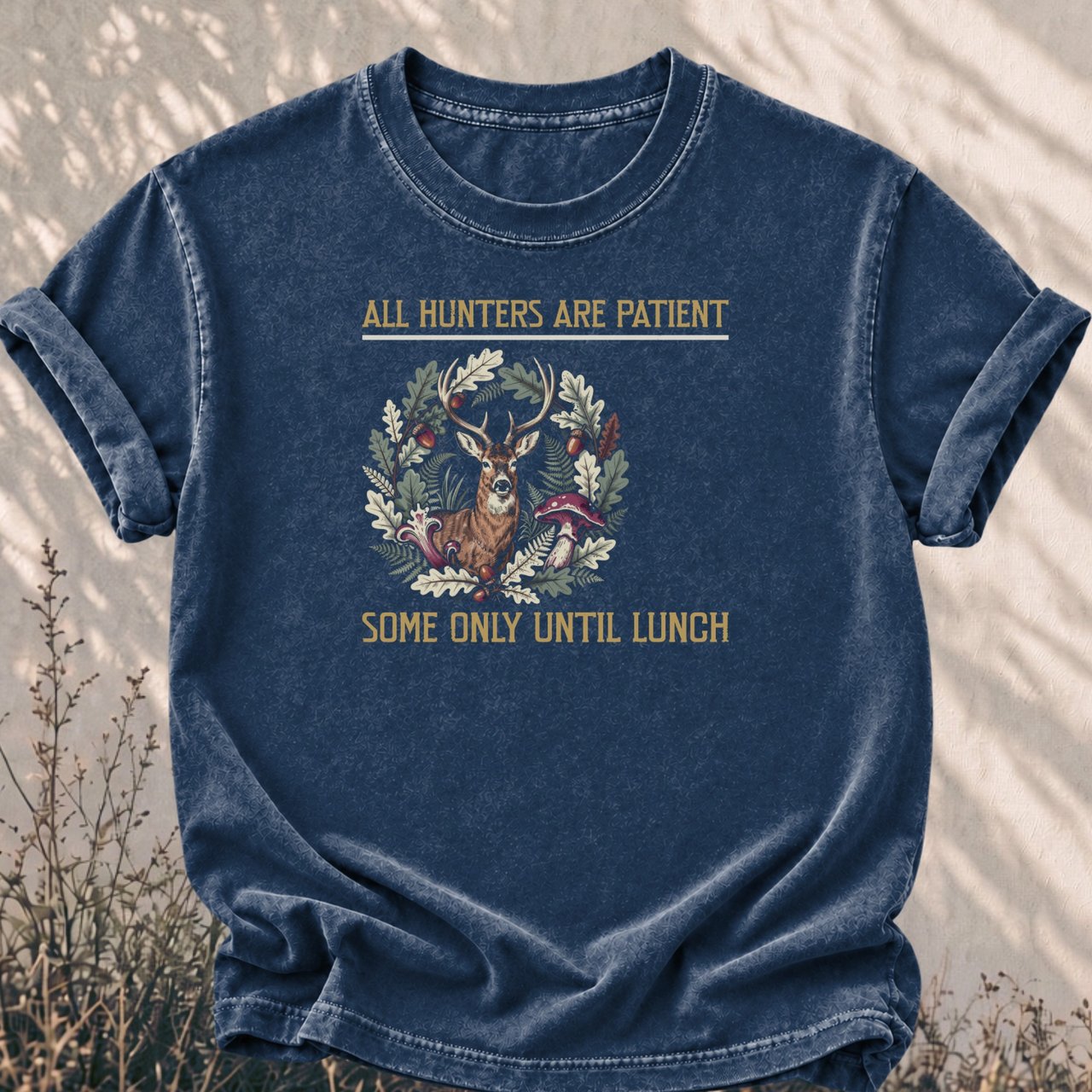 Patient Hunters Until Lunch Tee