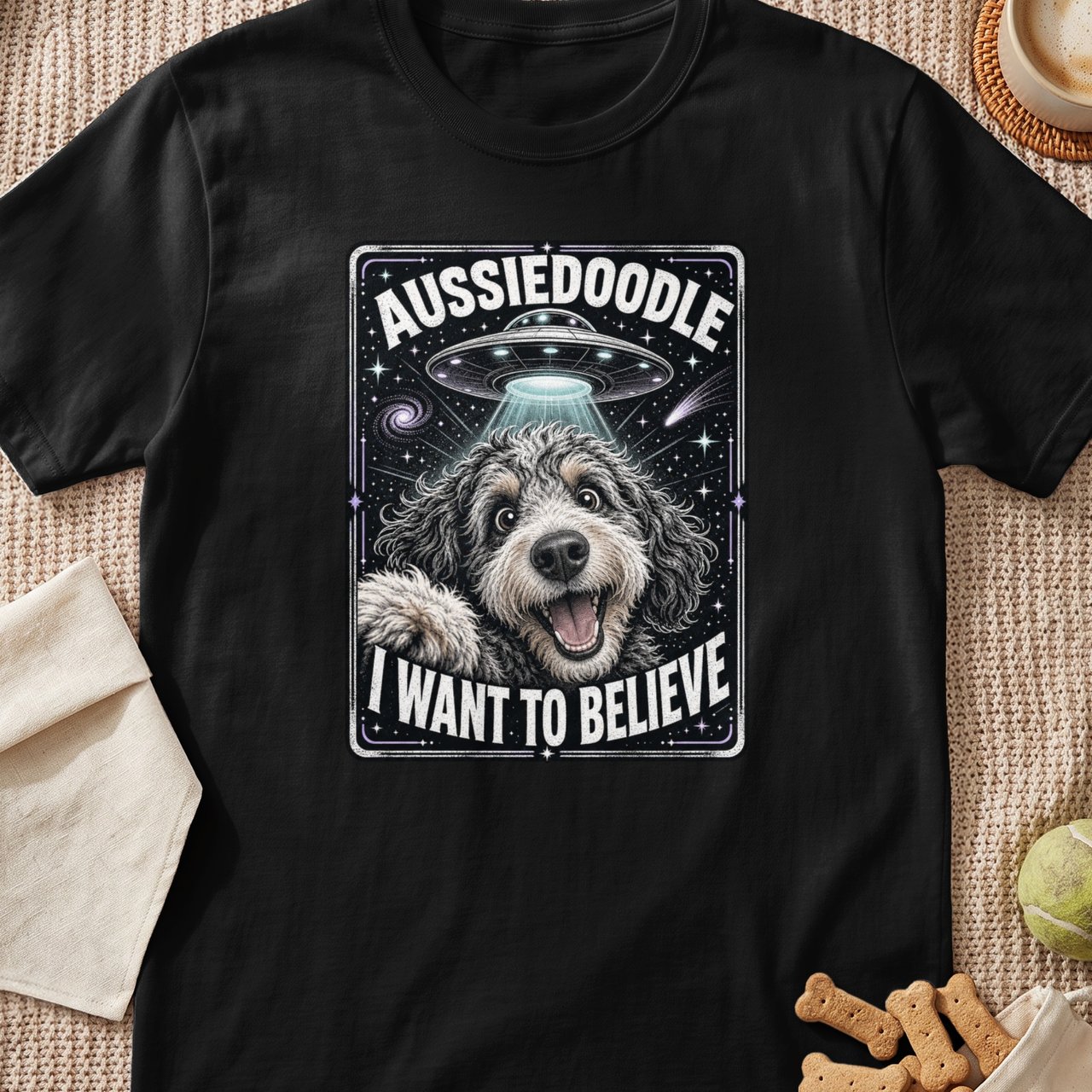 Aussiedoodle 'I Want To Believe' Tee