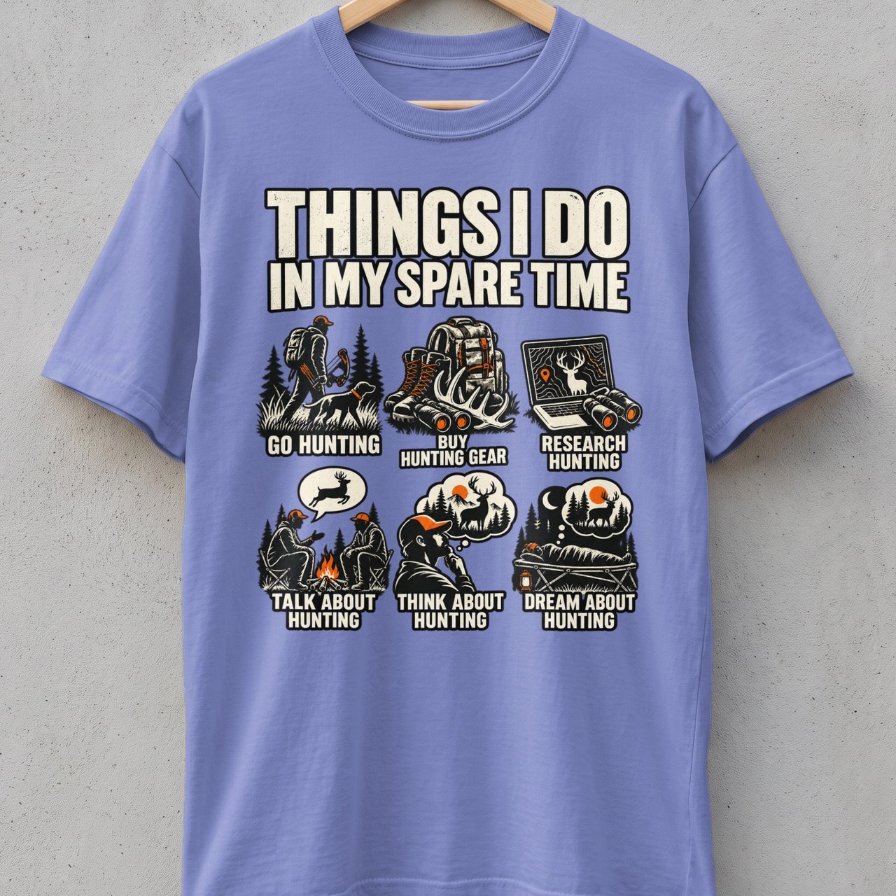 Things I Do In My Spare Time Hunting Tee