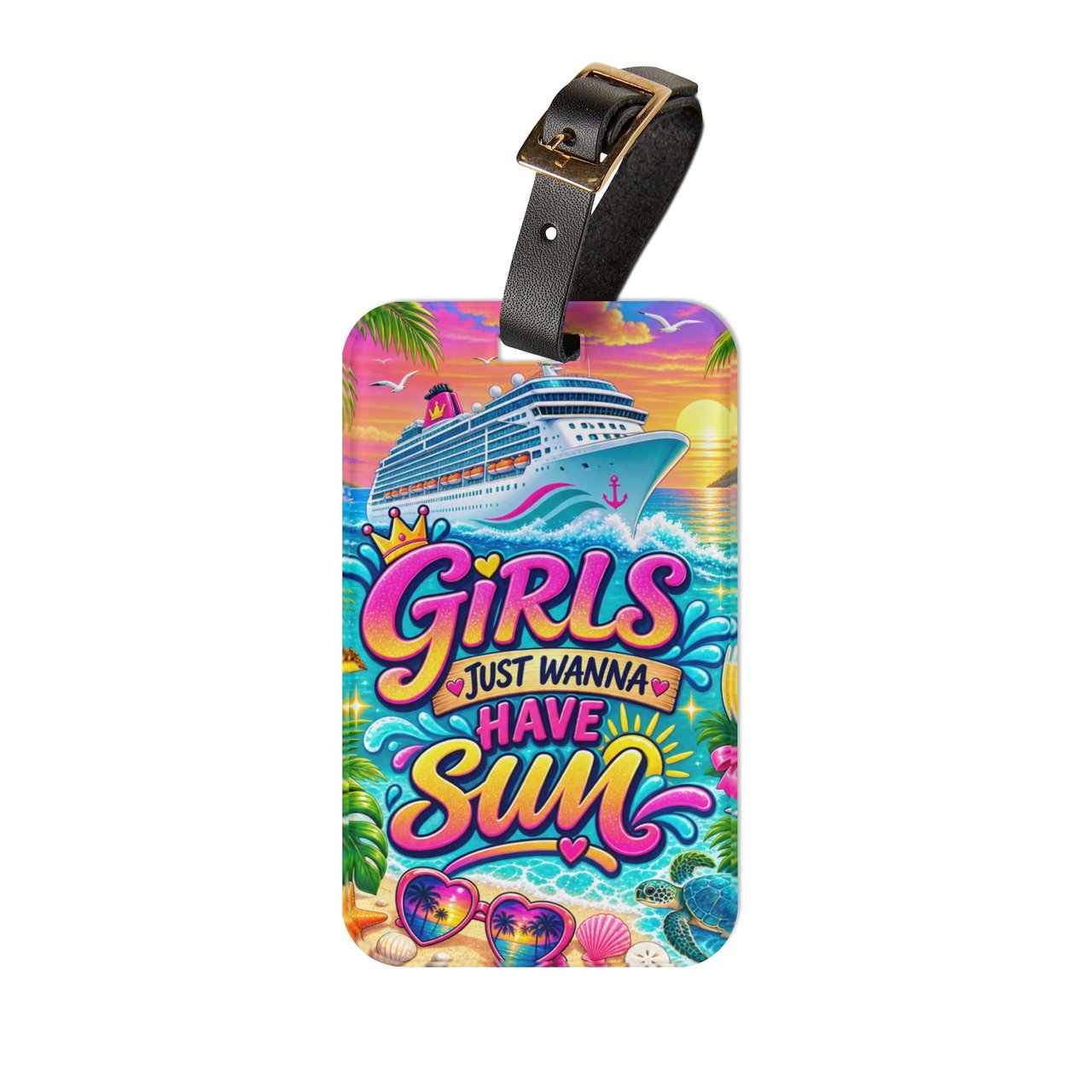 Girls Just Wanna Have Sun Cruise Graphic