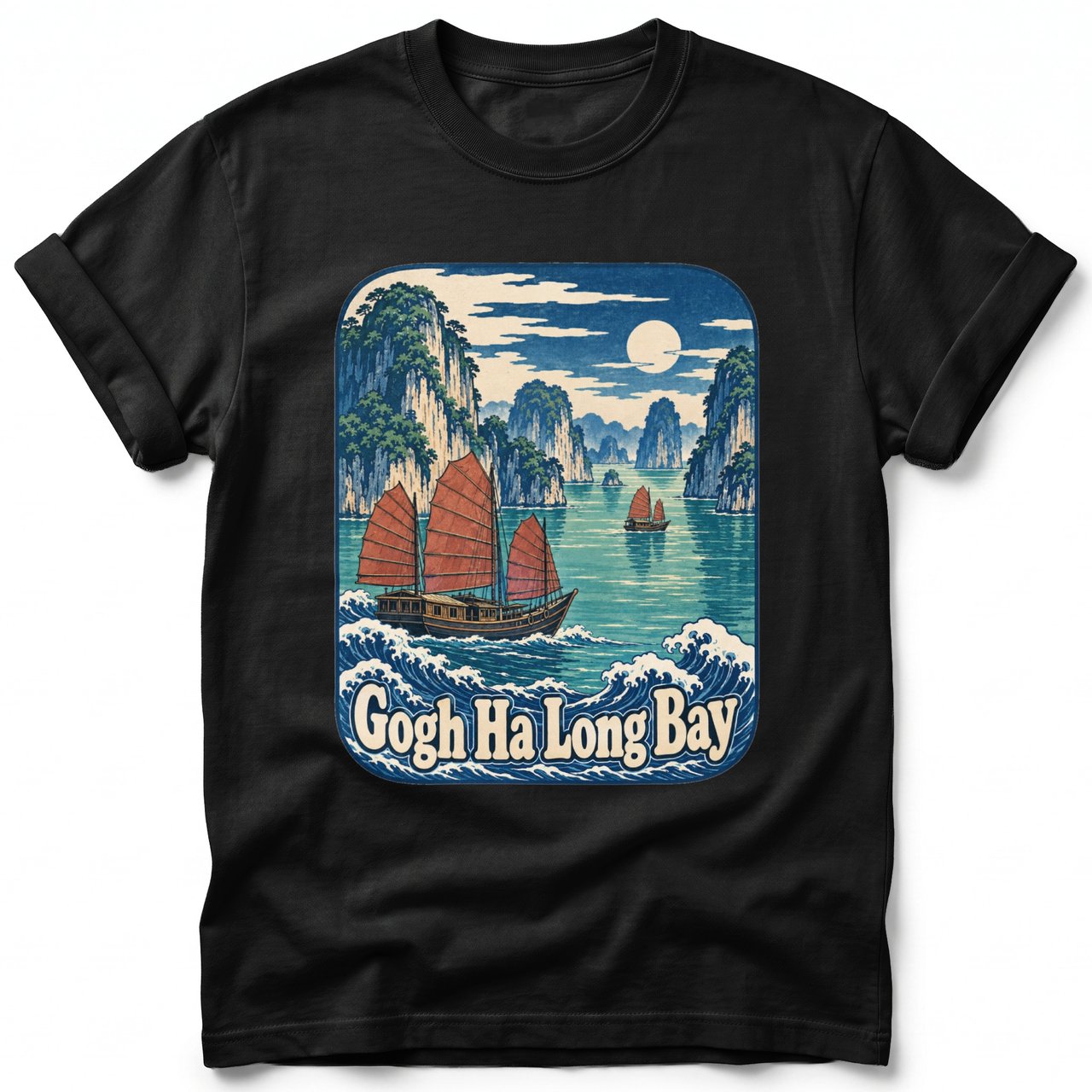 Gogh Ha Long Bay ~ Comfort Colors Premium Tee