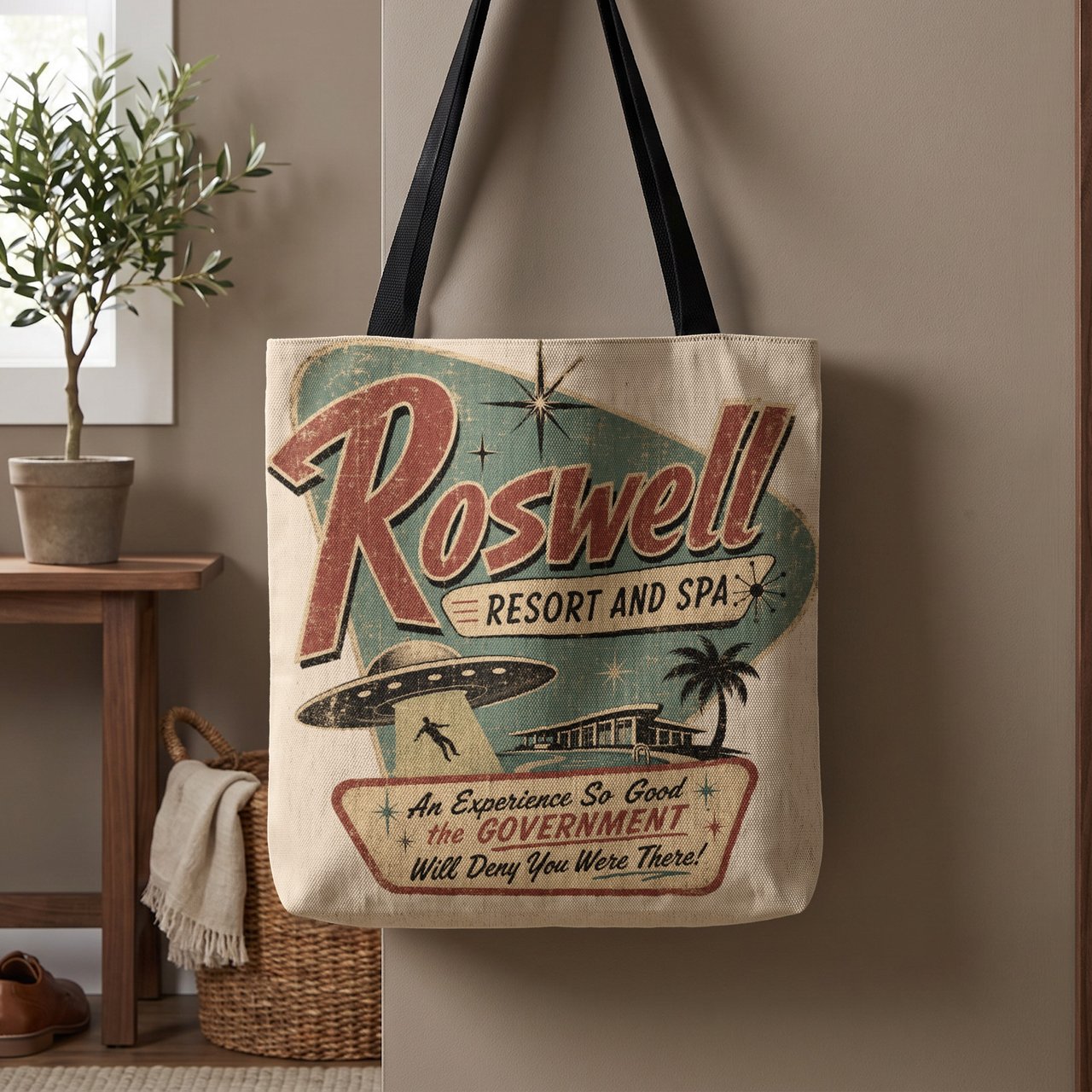 Roswell Resort and Spa Tote Bag