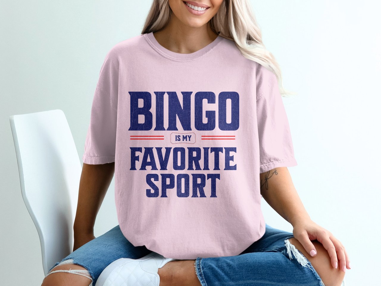 Bingo Is My Favorite Sport Tee