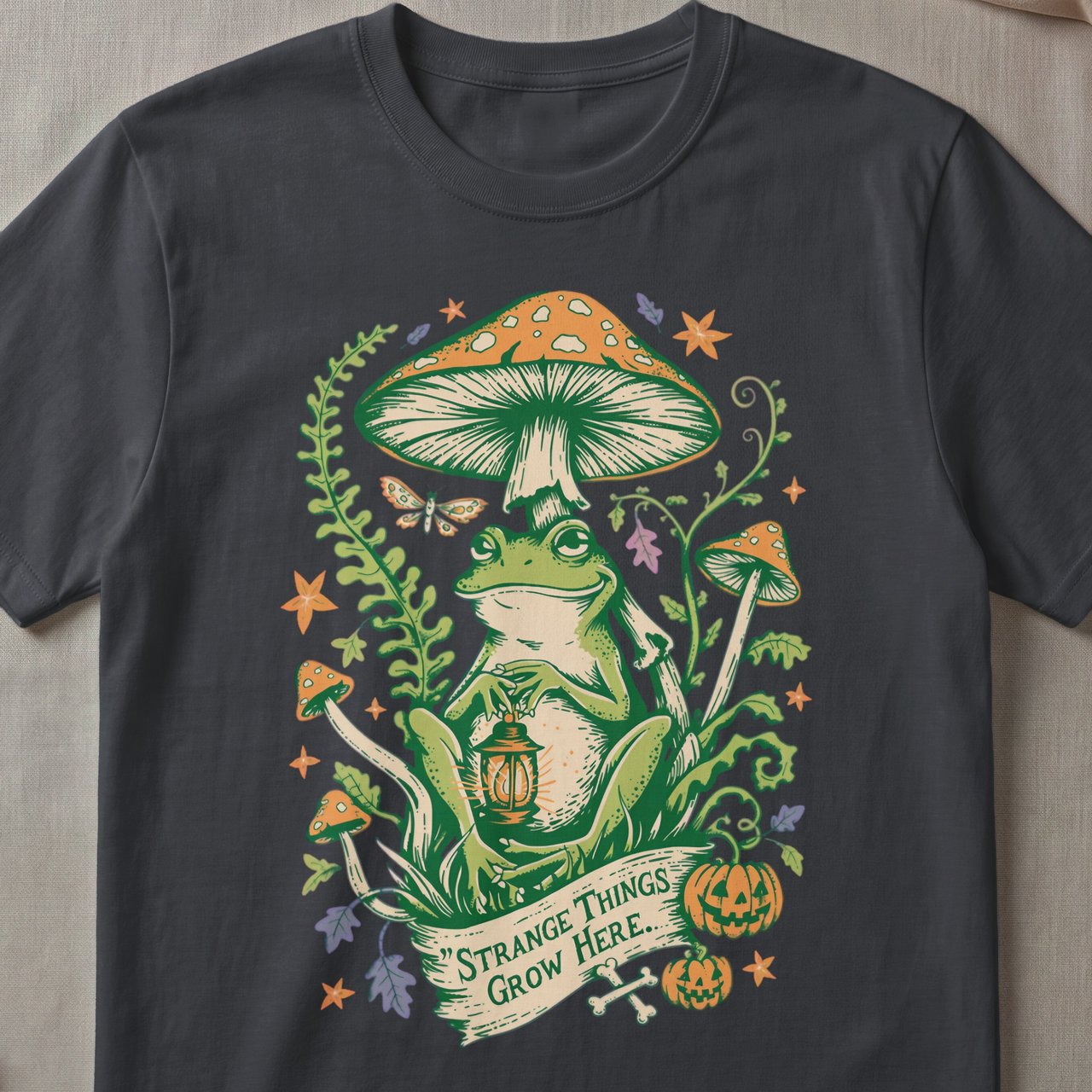 Strange Things Grow Here Tee