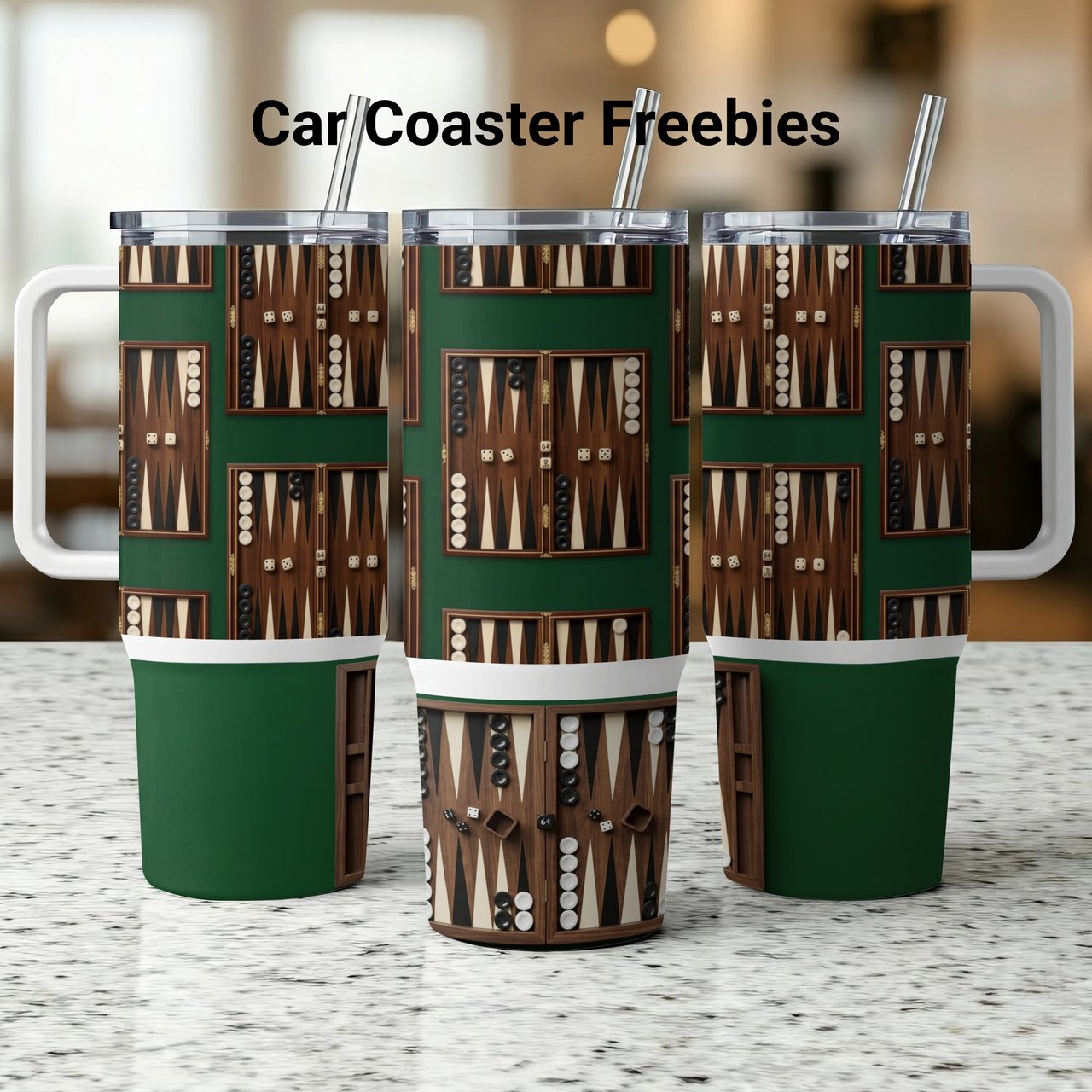 40oz Backgammon Tumbler Wrap Sublimation Design, Classic Board Game Digital PNG for Game Lovers, Vintage Game Night Cup Print