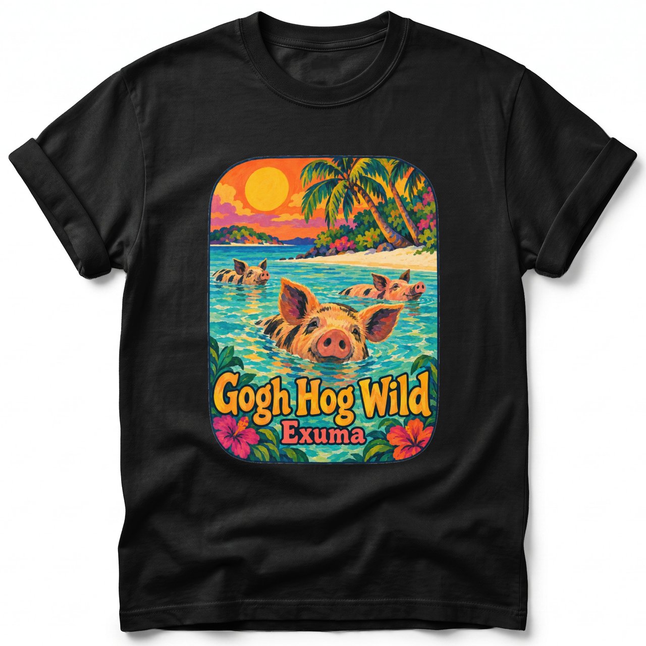 Gogh Hog Wild ~ Comfort Colors Premium Tee