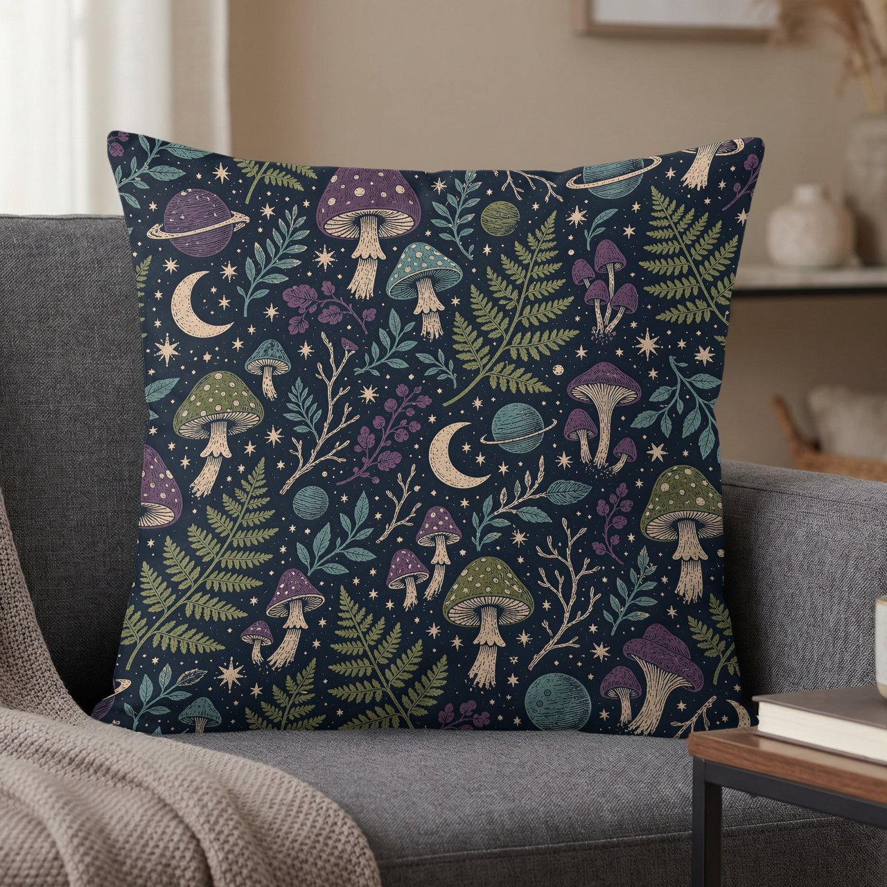Celestial Woodland Pillow Case