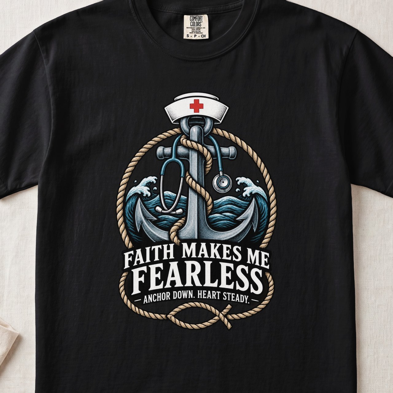 Faith Makes Me Fearless Tee