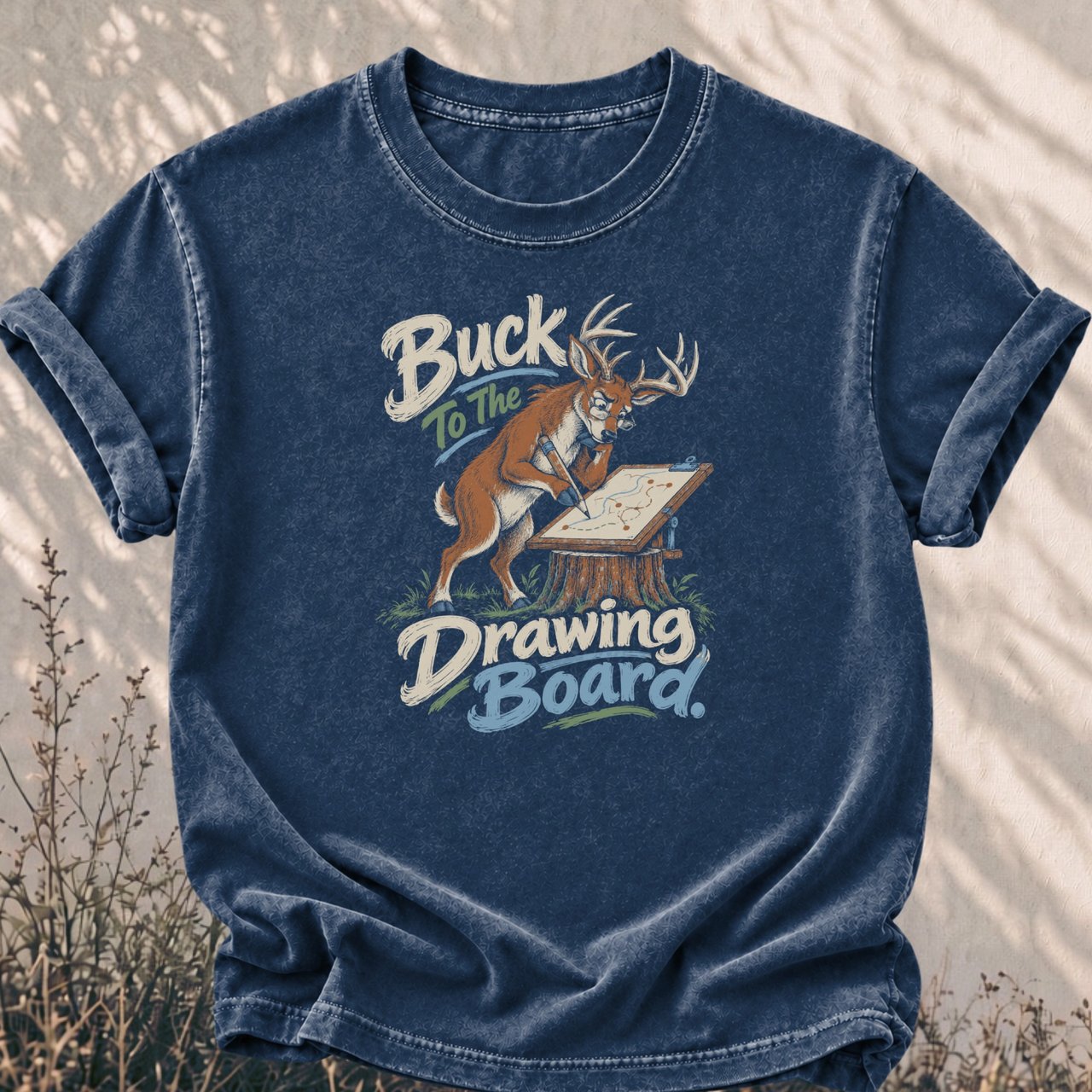 Buck To The Drawing Board Tee