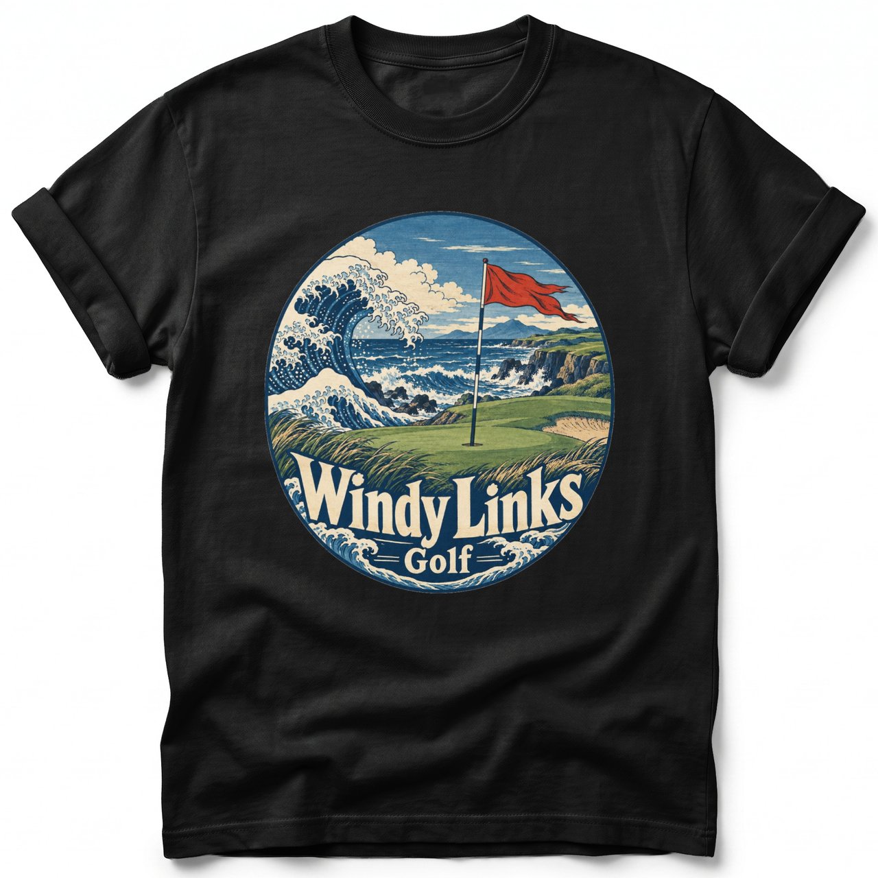 Windy Links ~ Comfort Colors Premium Tee