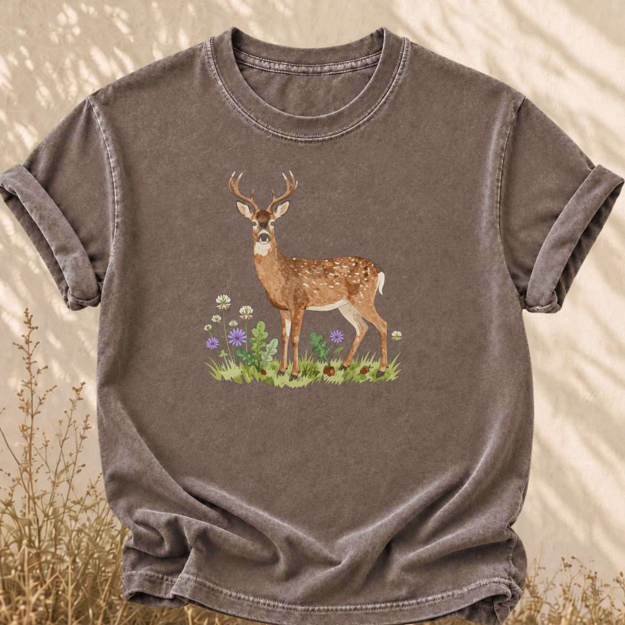 Vintage Woodland Deer Tee