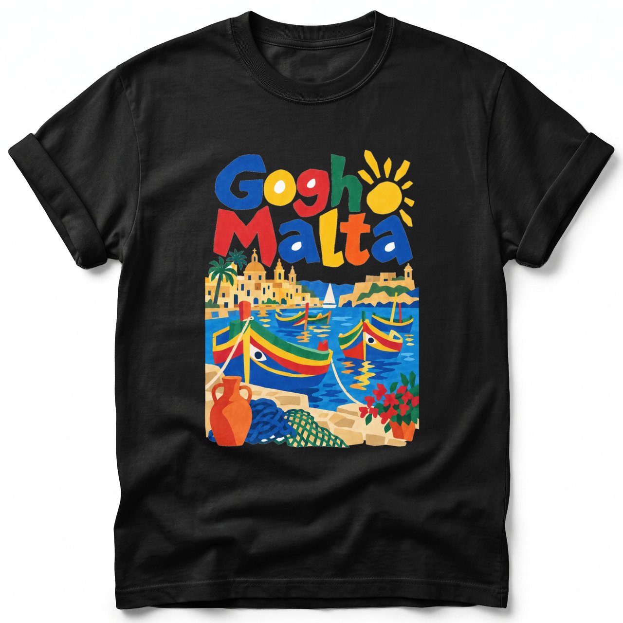 Gogh Malta ~ Comfort Colors Premium Tee
