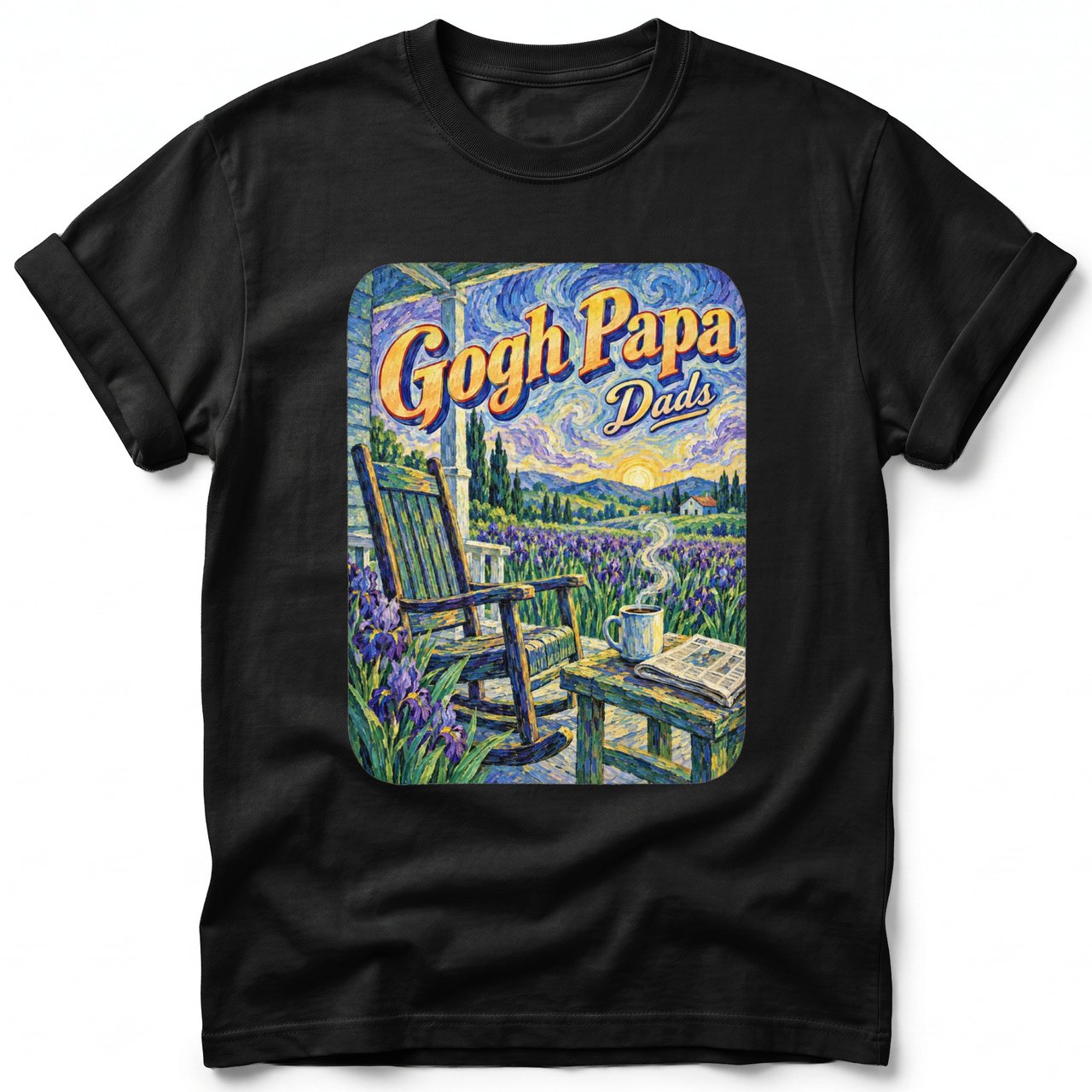 Gogh Papa ~ Comfort Colors Premium Tee