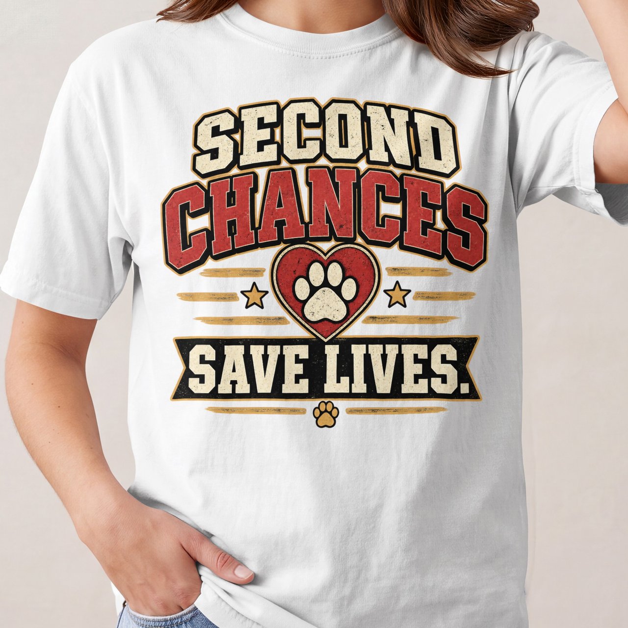 Second Chances Save Lives Tee