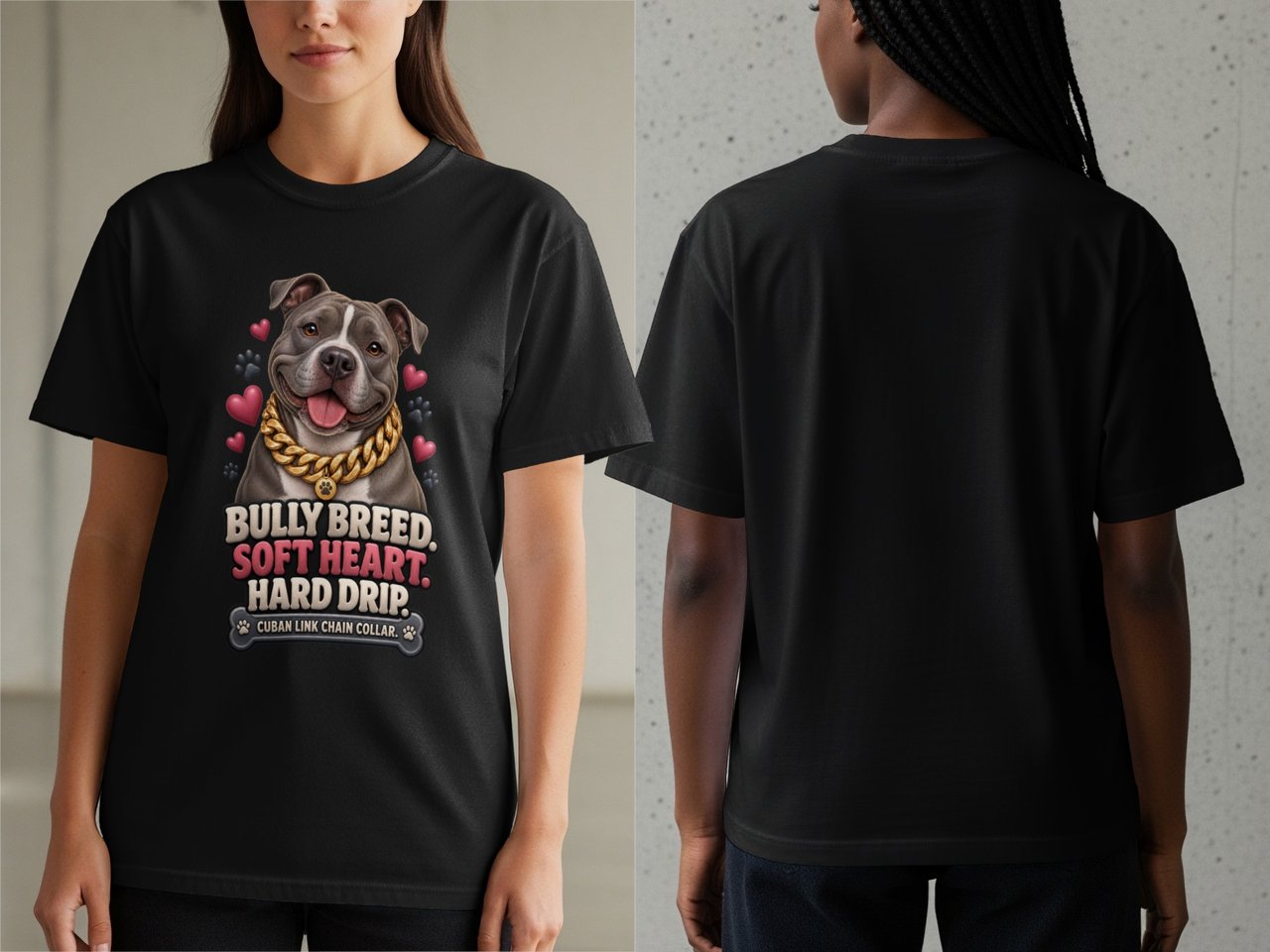 Bully Breed Soft Heart Hard Drip Tee
