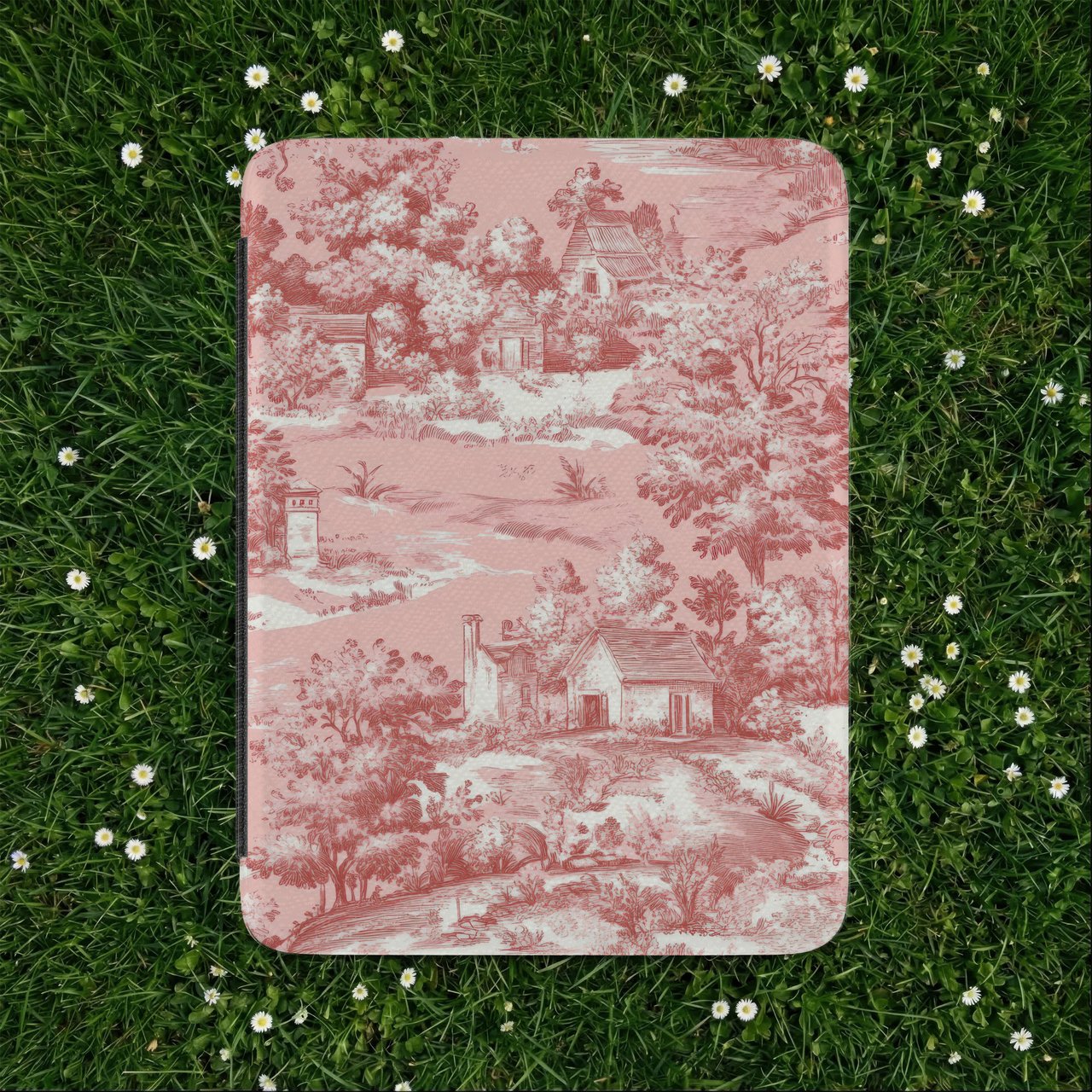 Vintage Pink Toile Kindle Case