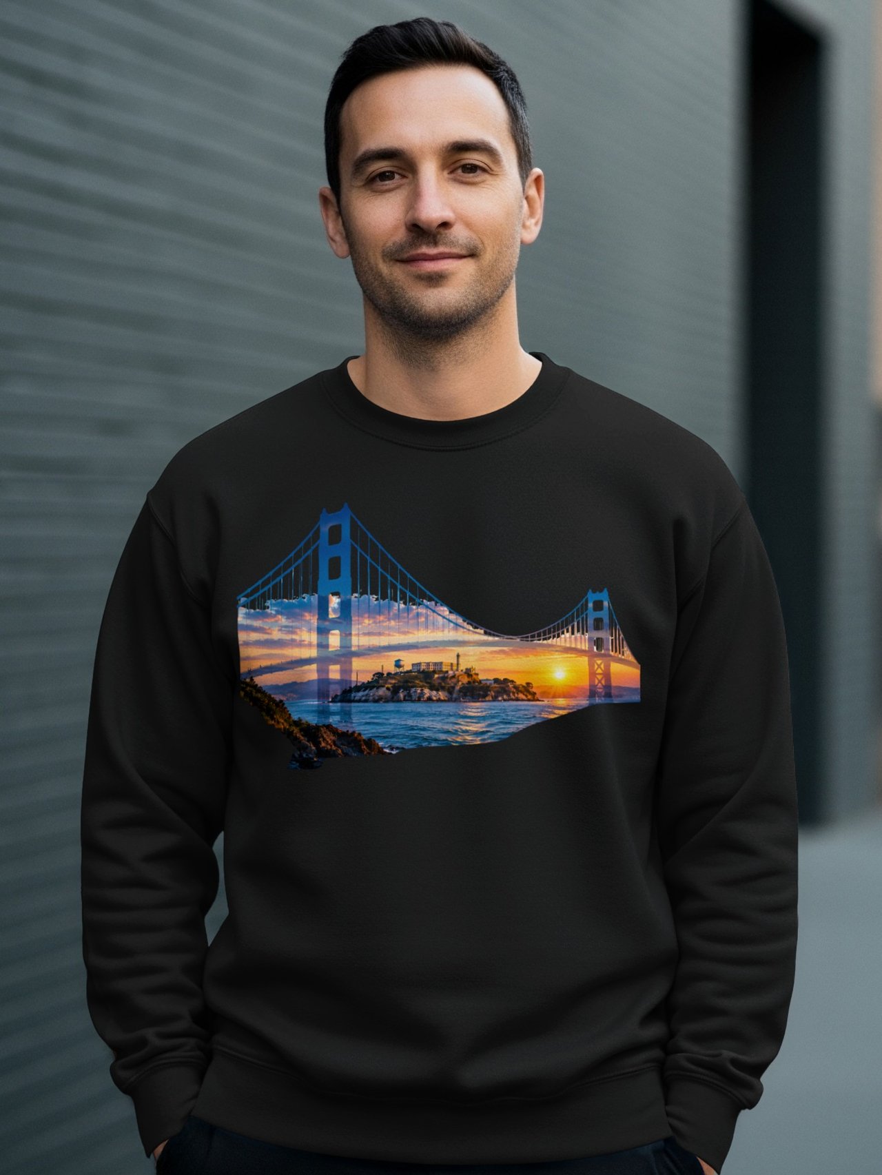 Golden Gate Sunset Sweatshirt