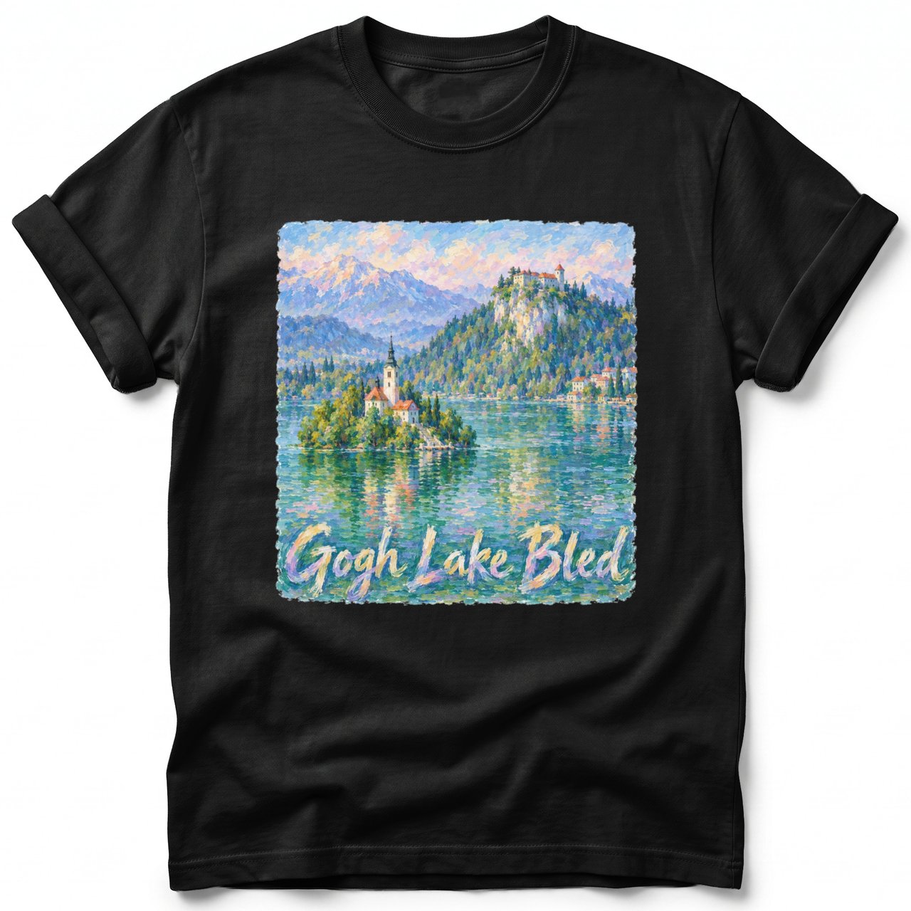 Gogh Lake Bled ~ Comfort Colors Premium Tee