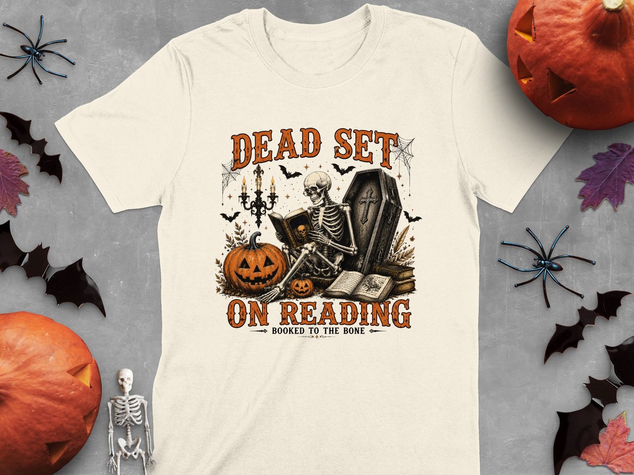 Dead Set On Reading Tee