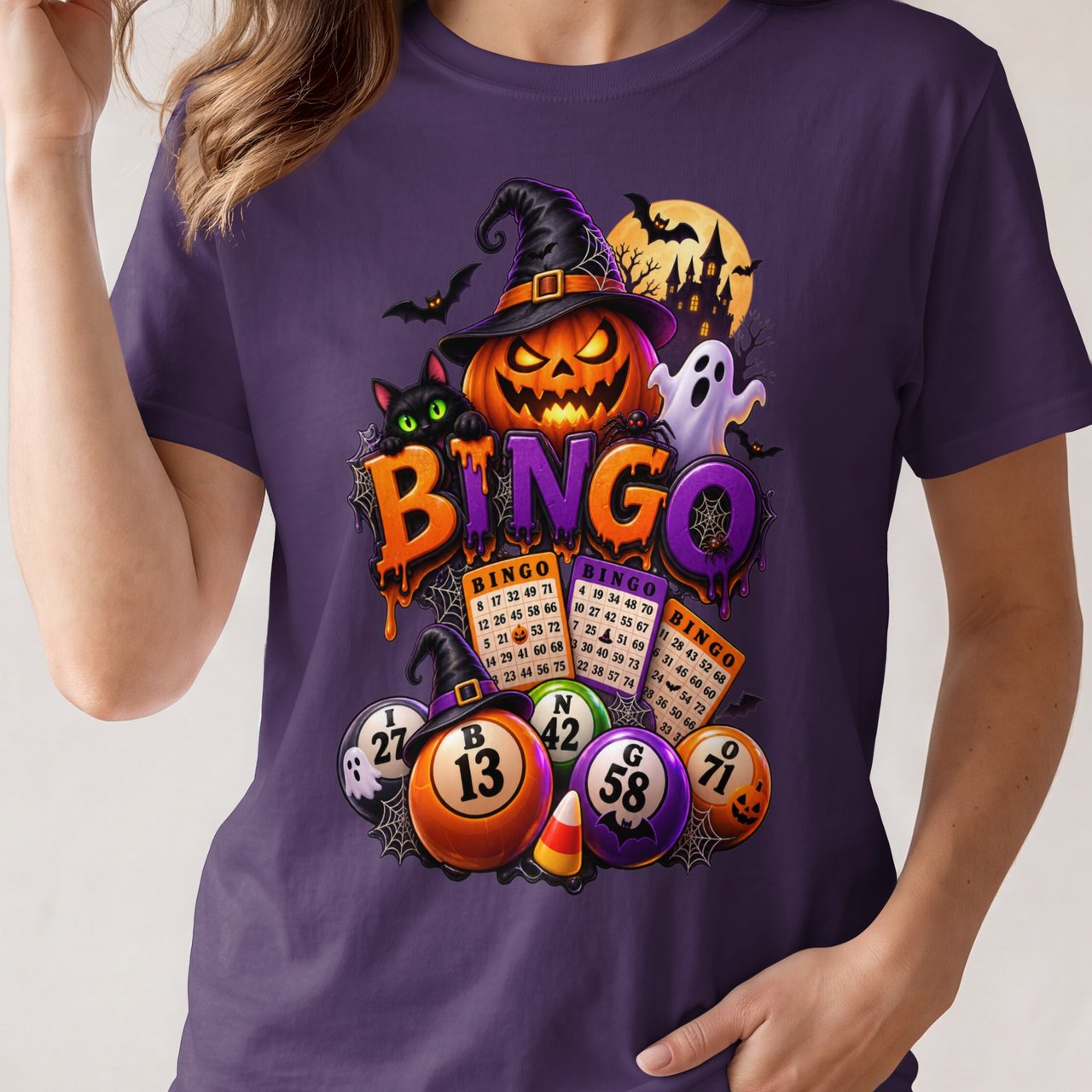 Spooky Halloween Bingo Tee
