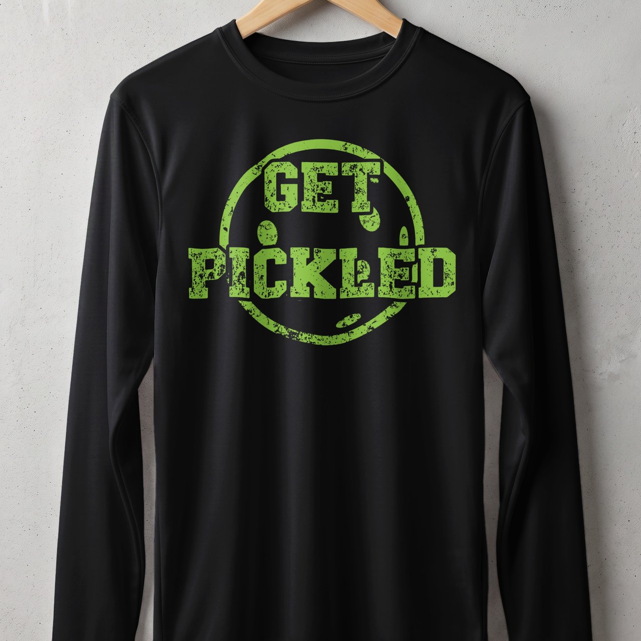 Pickleball Sport-Tek Long Sleeve Tee, Get Pickled, Sun Shield Shirt