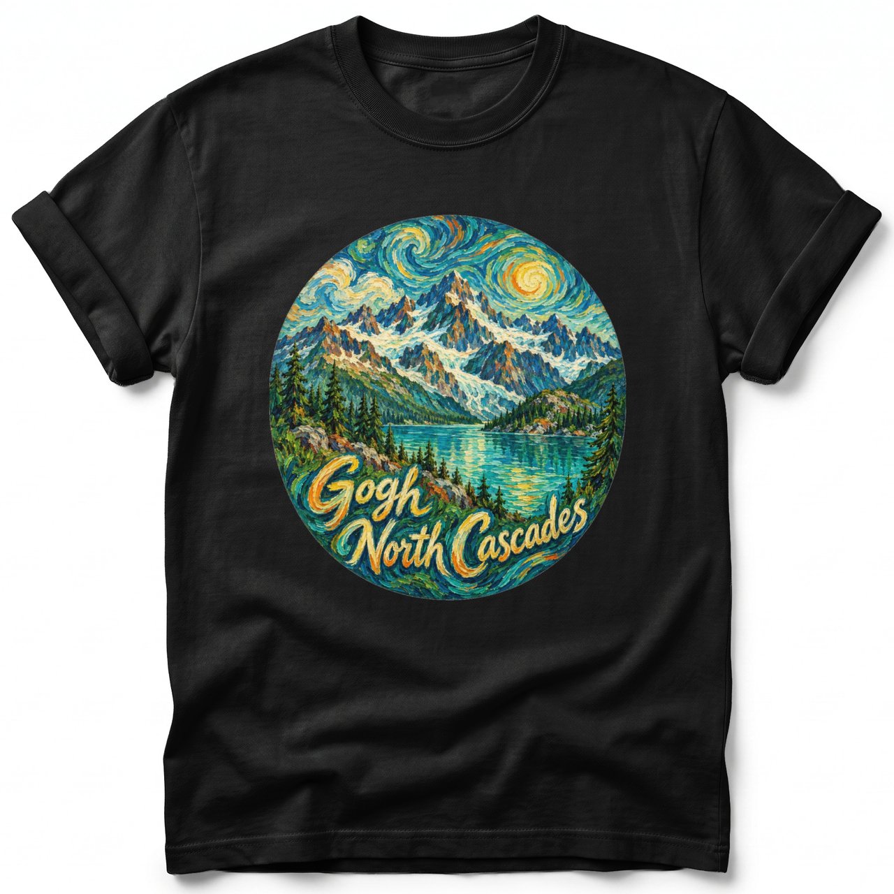 Gogh North Cascades ~ Comfort Colors Premium Tee