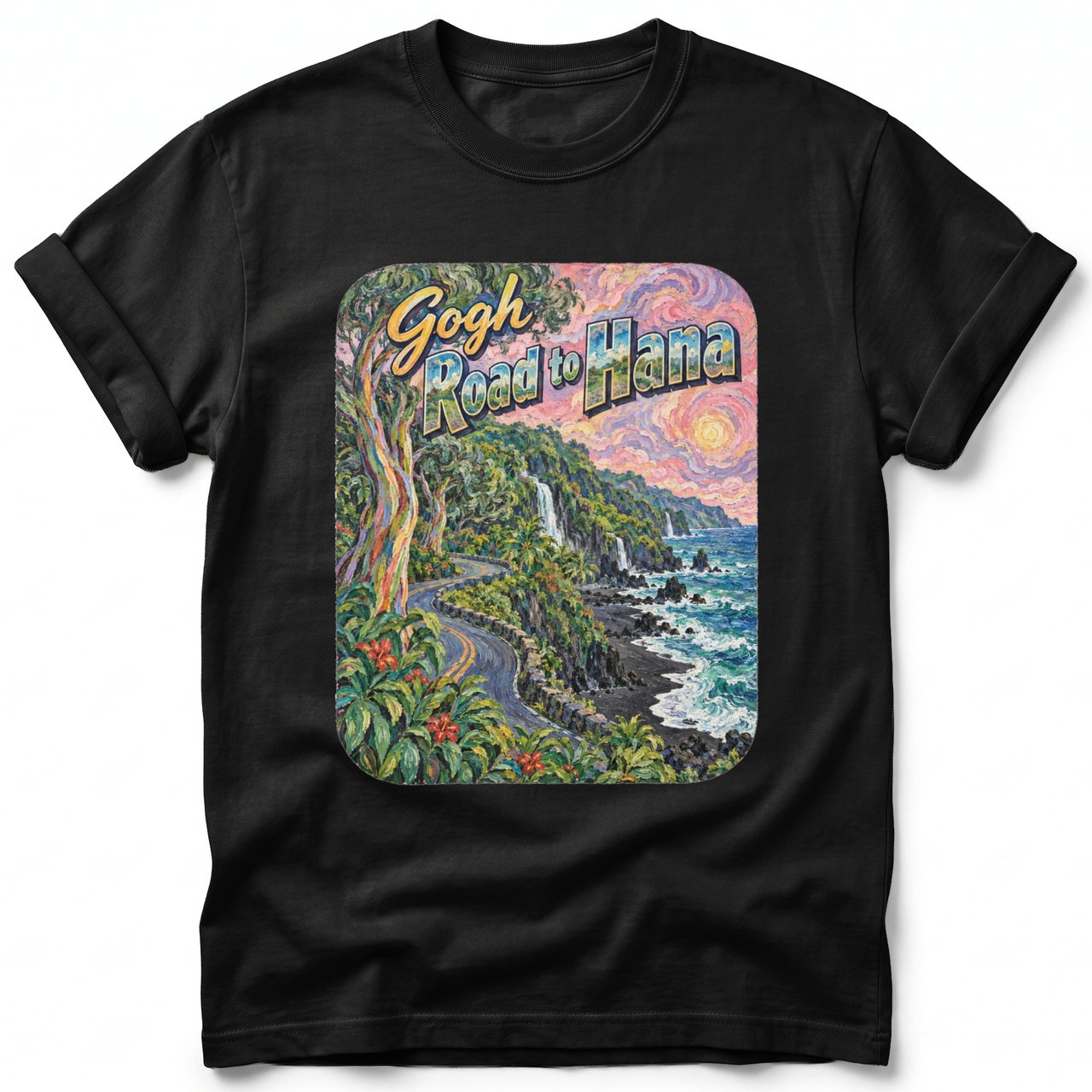 Gogh Road to Hana ~ Comfort Colors Premium Tee