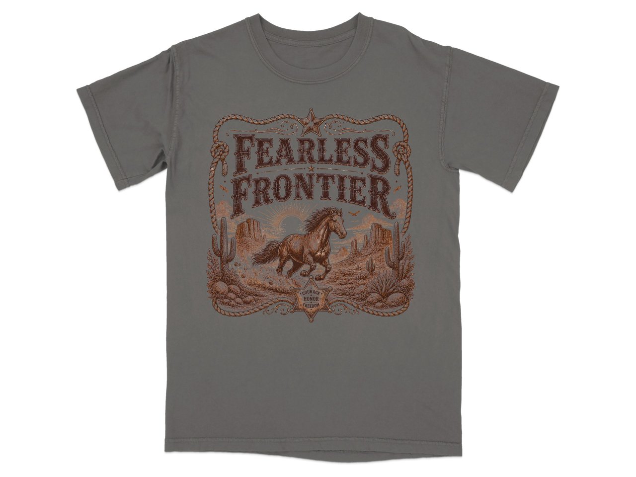 Fearless Frontier Heritage Horse T-Shirt