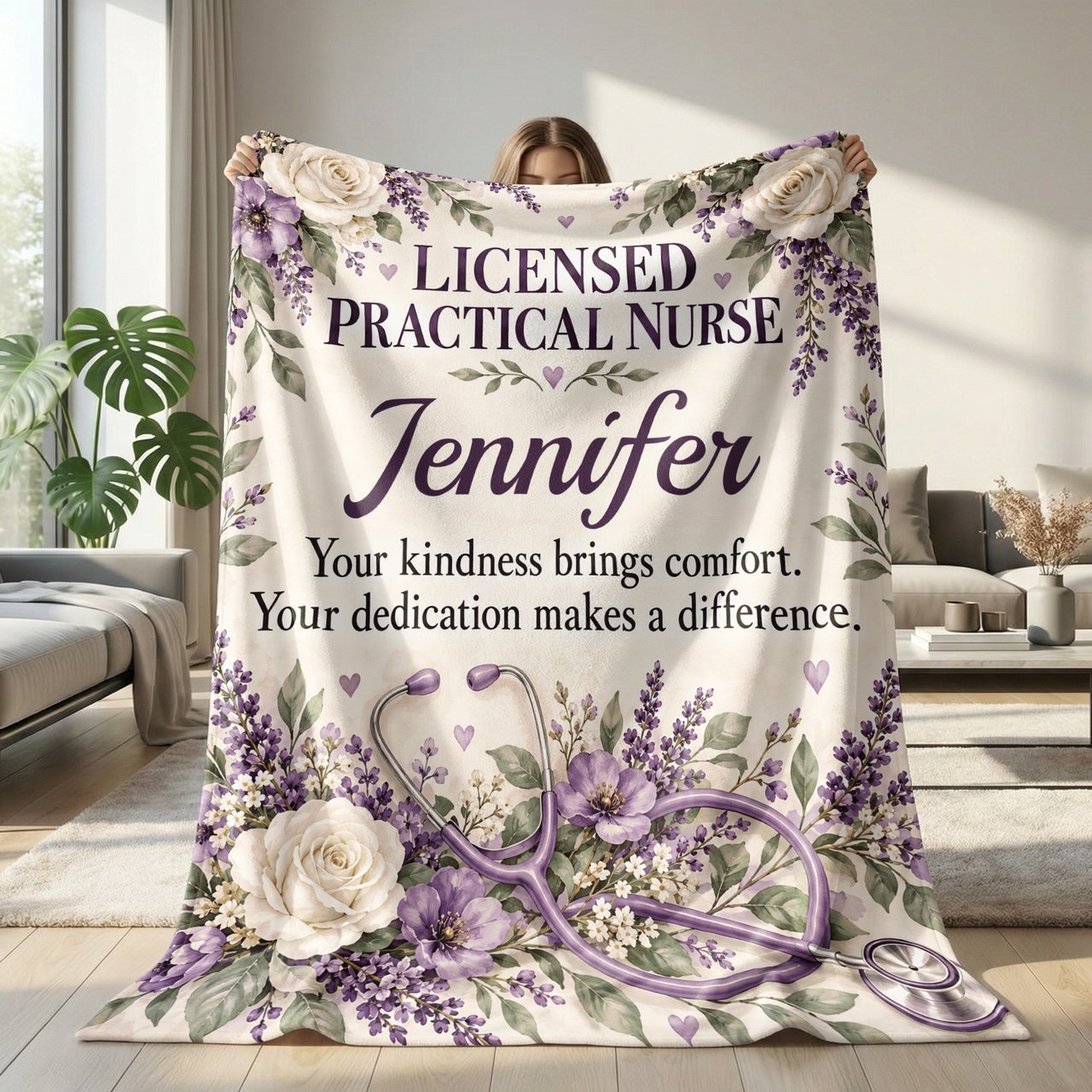 Licensed Practical Nurse Blanket