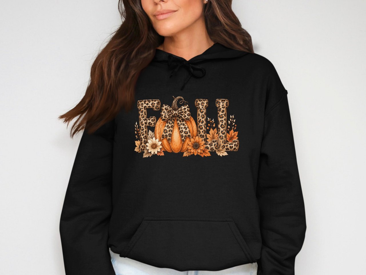 Leopard Fall Pumpkin Hoodie