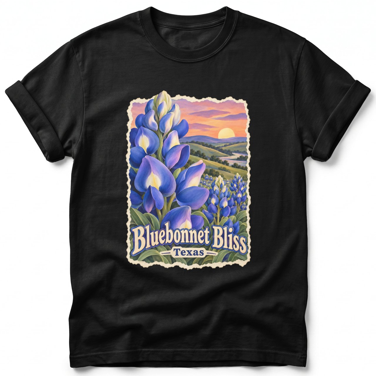 Bluebonnet Bliss ~ Comfort Colors Premium Tee
