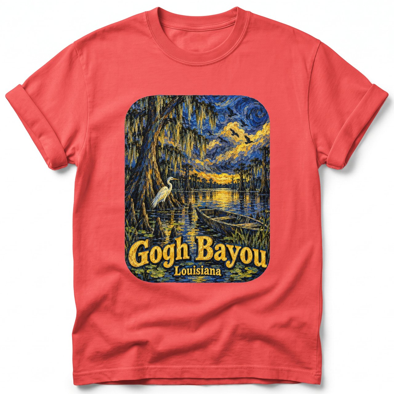 Gogh Bayou ~ Comfort Colors Premium Tee