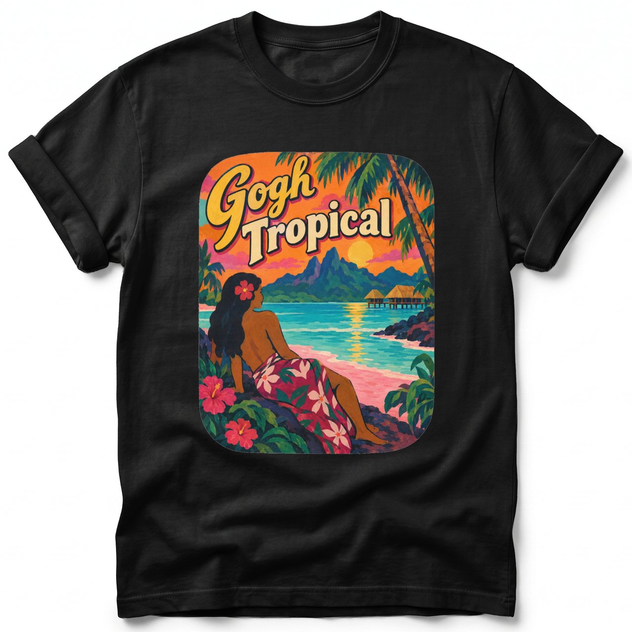 Gogh Tropical ~ Comfort Colors Premium Tee