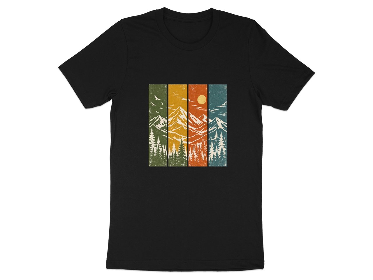 Vintage Mountain Landscape Tee