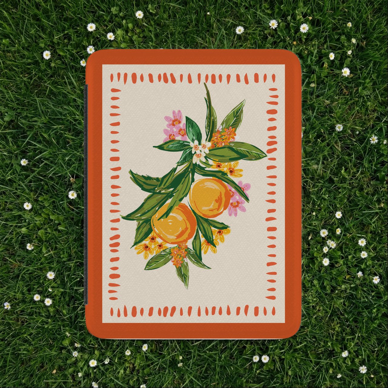 Citrus Botanical Kindle Case