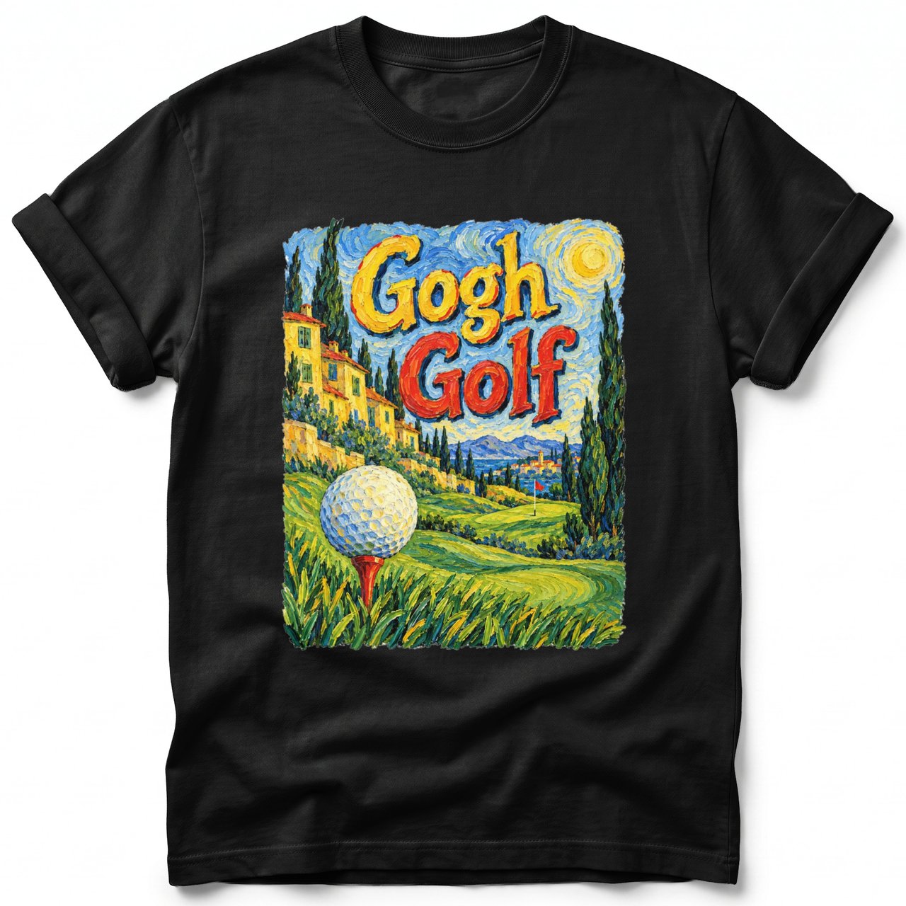 Gogh Golf ~ Comfort Colors Premium Tee