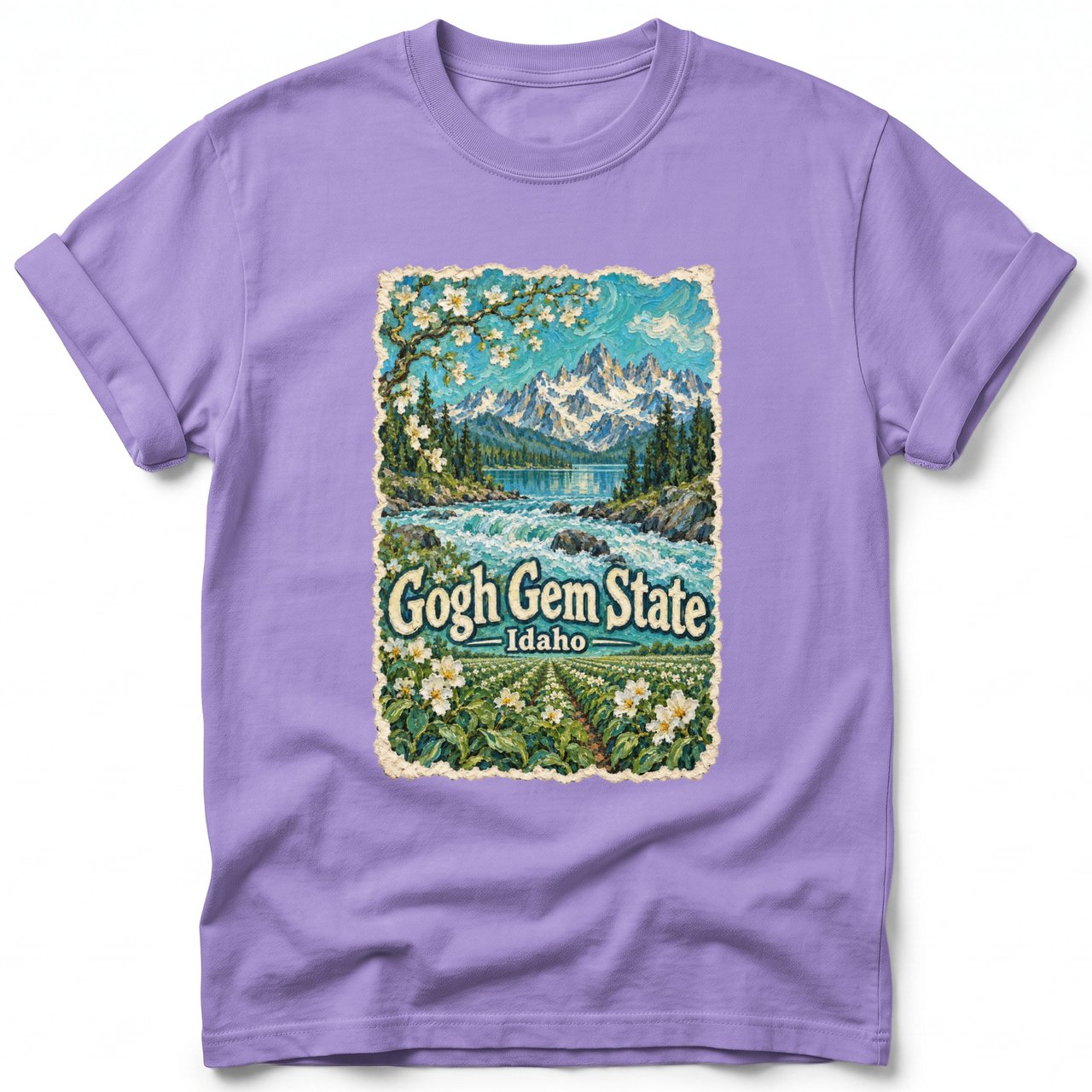 Gogh Gem State ~ Comfort Colors Premium Tee