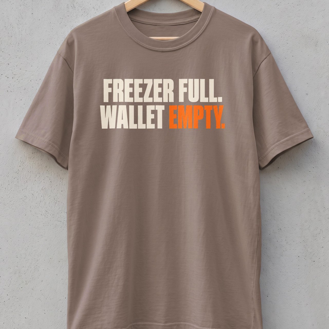 Freezer Full Wallet Empty Tee