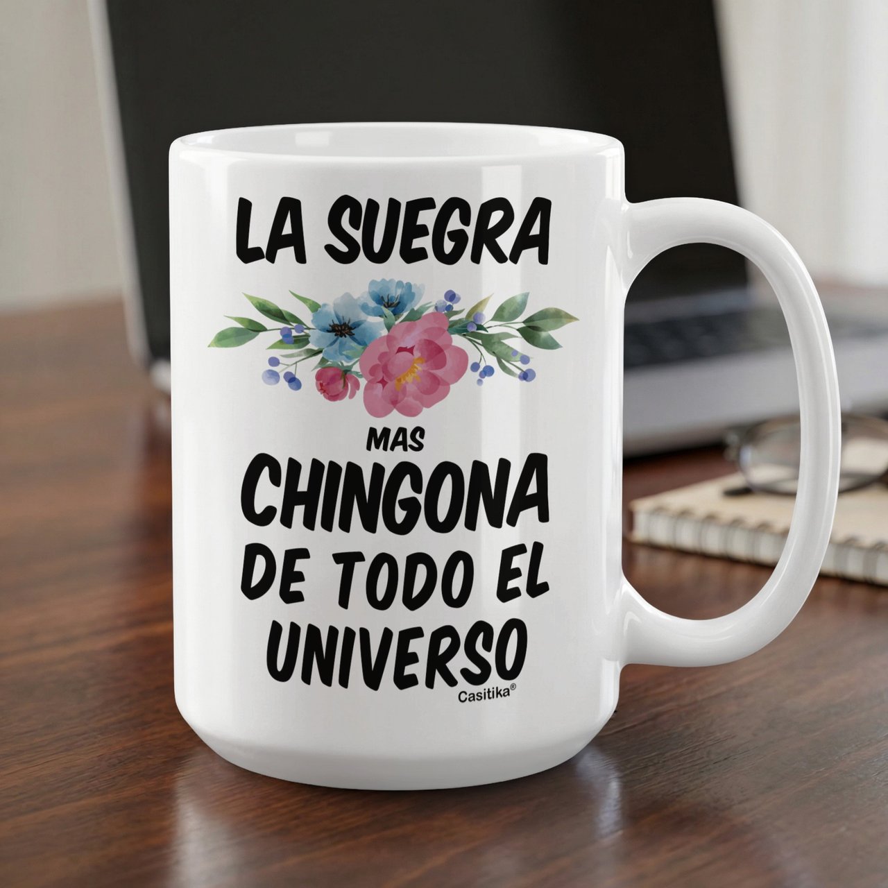 La Suegra Más Chingona Mug – Mother-in-Law Gift in Spanish