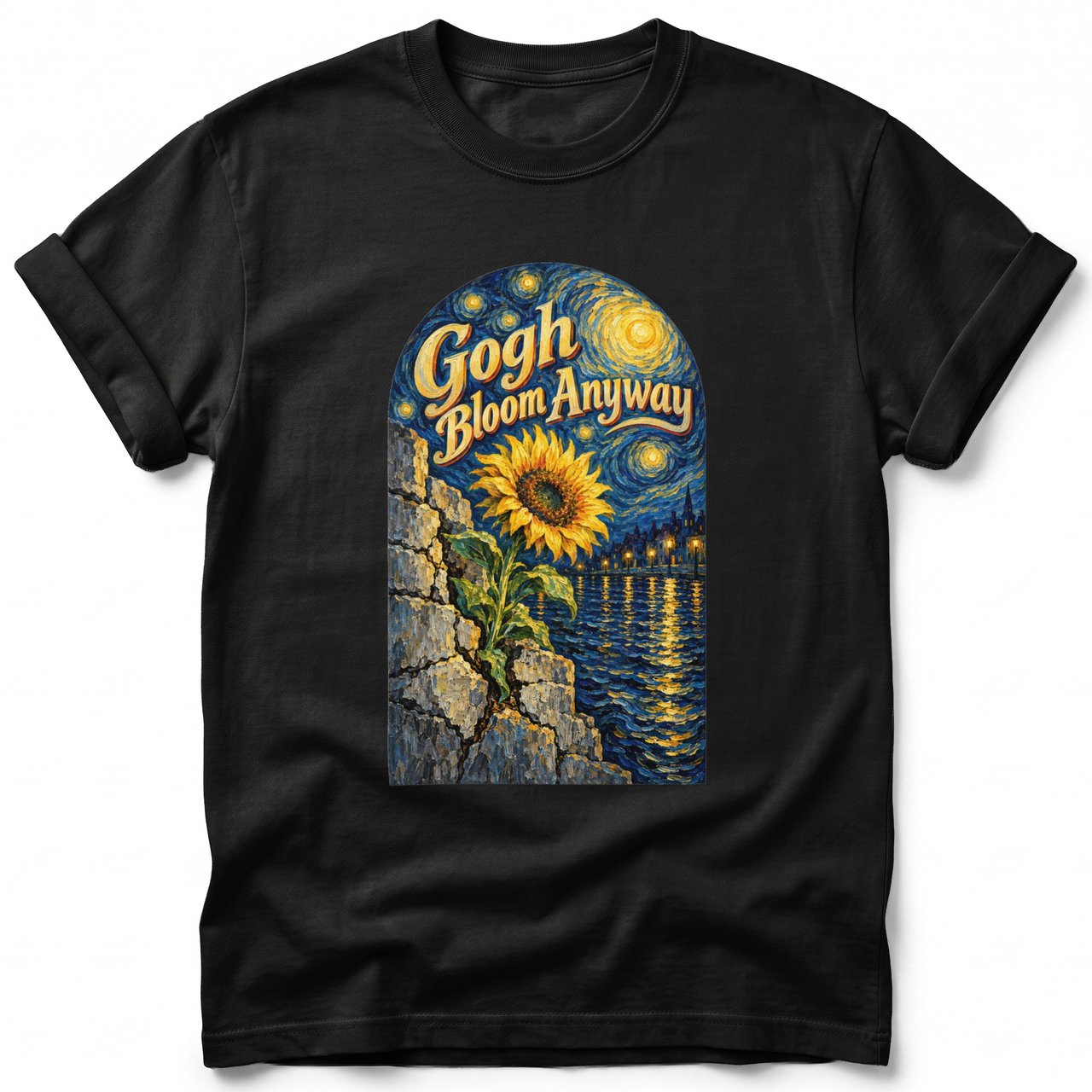 Gogh Bloom Anyway ~ Comfort Colors Premium Tee