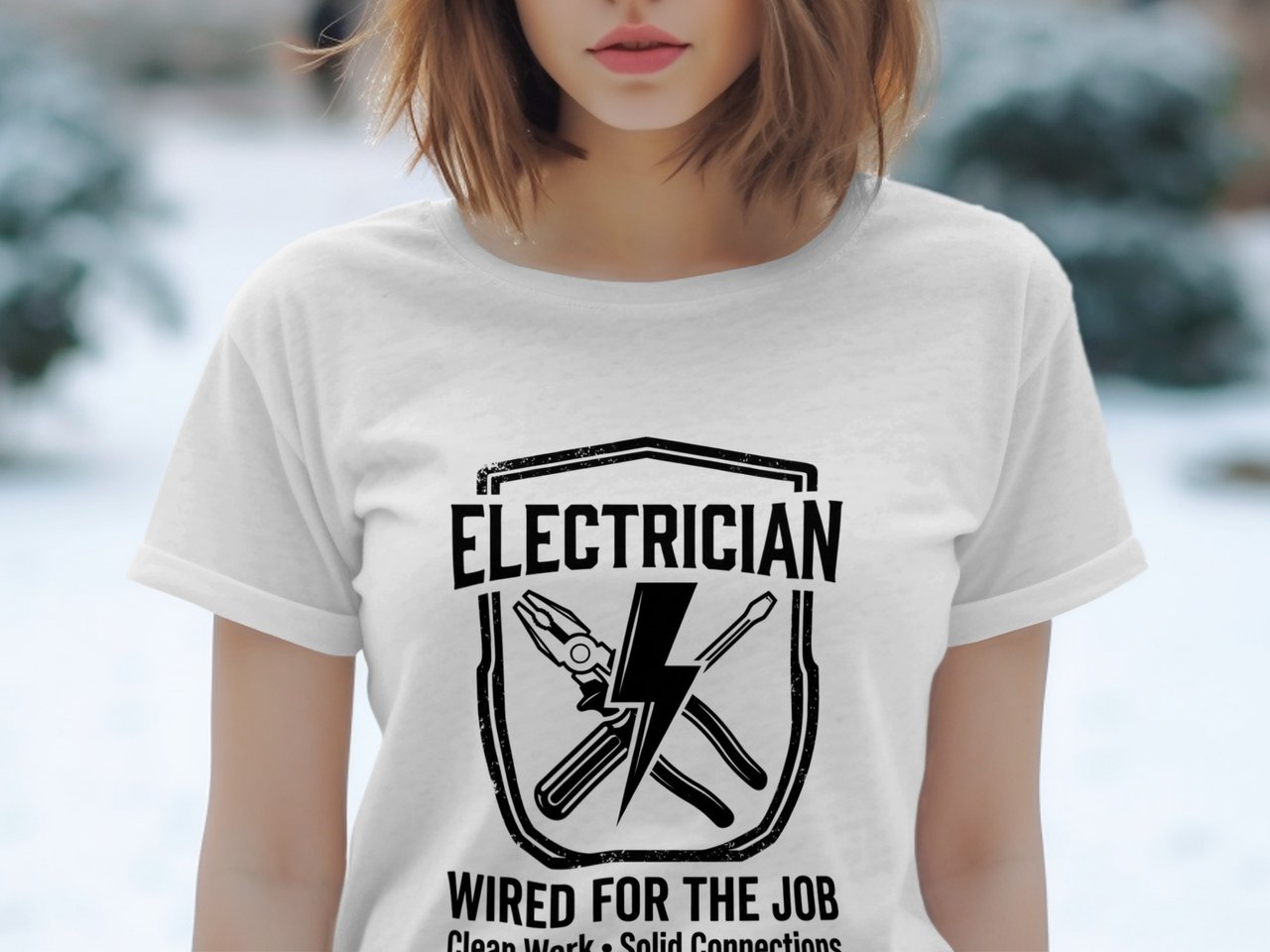 Electrician Wired For The Job Tee