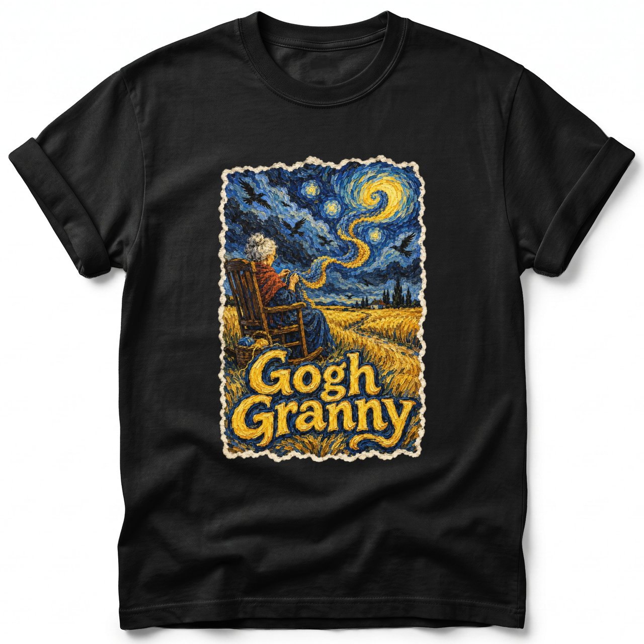 Gogh Granny ~ Comfort Colors Premium Tee